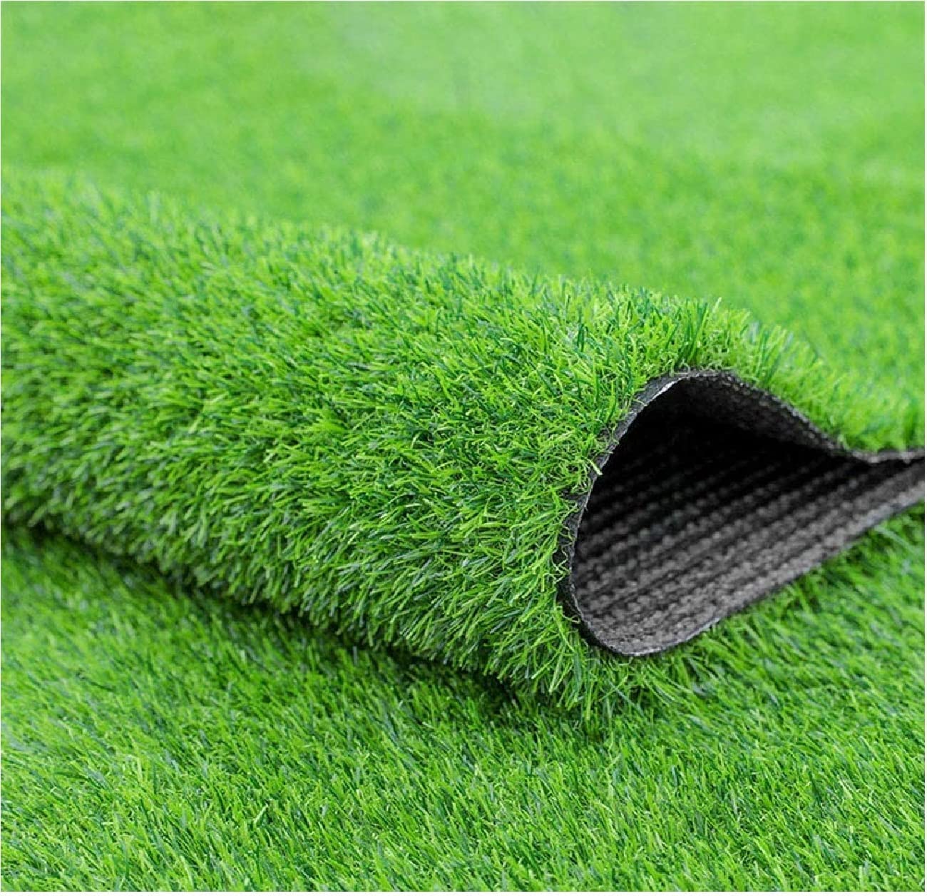 Yellow Weaves 45 Mm Artificial Grass Carpet Mat For Balcony, Lawn, Door, (3 X 17 Feet)