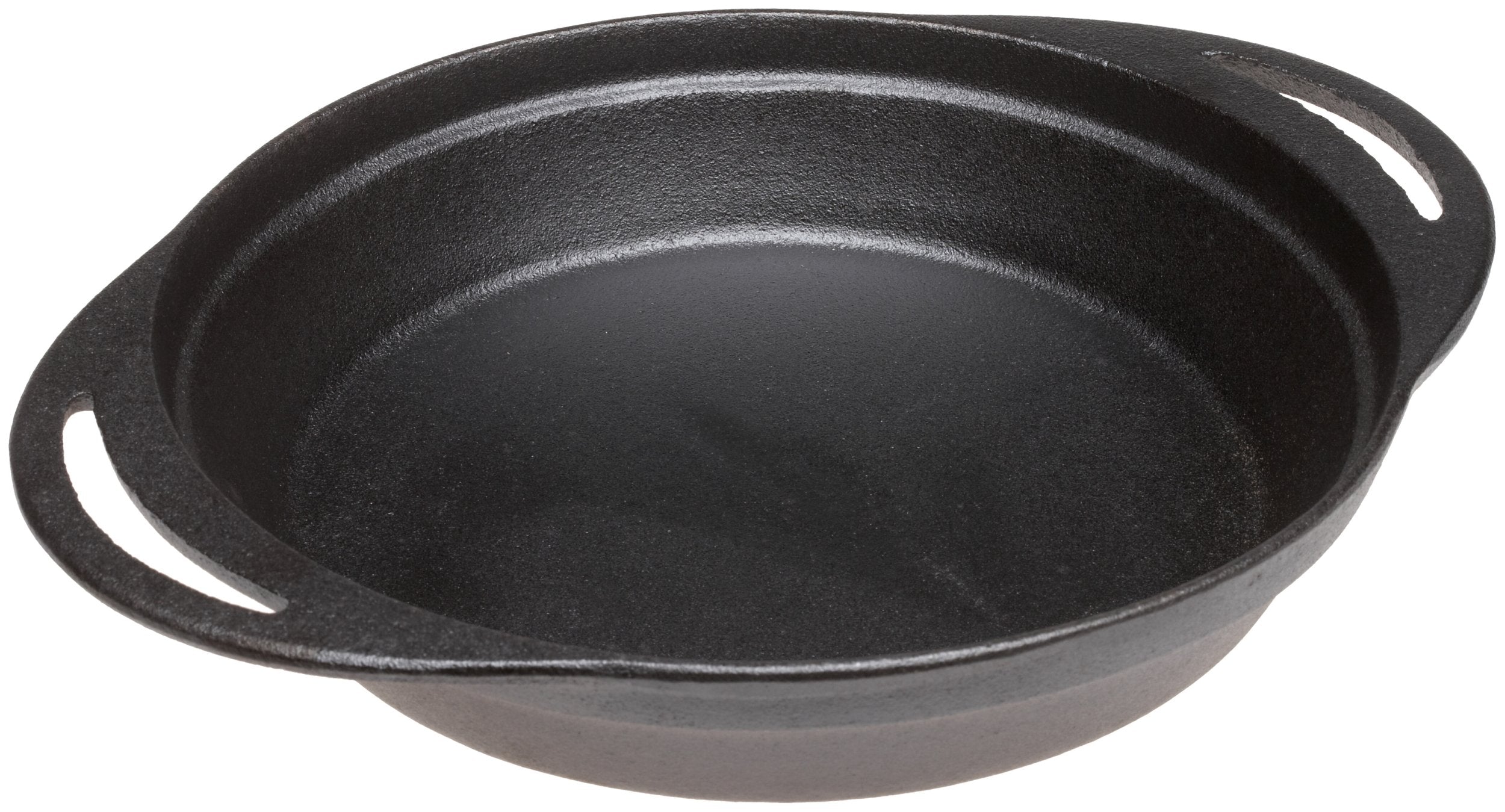 Pie Pan - Pre-Seasoned Cast Iron 12 X 9.5 X 2 Inches By Old Mountain