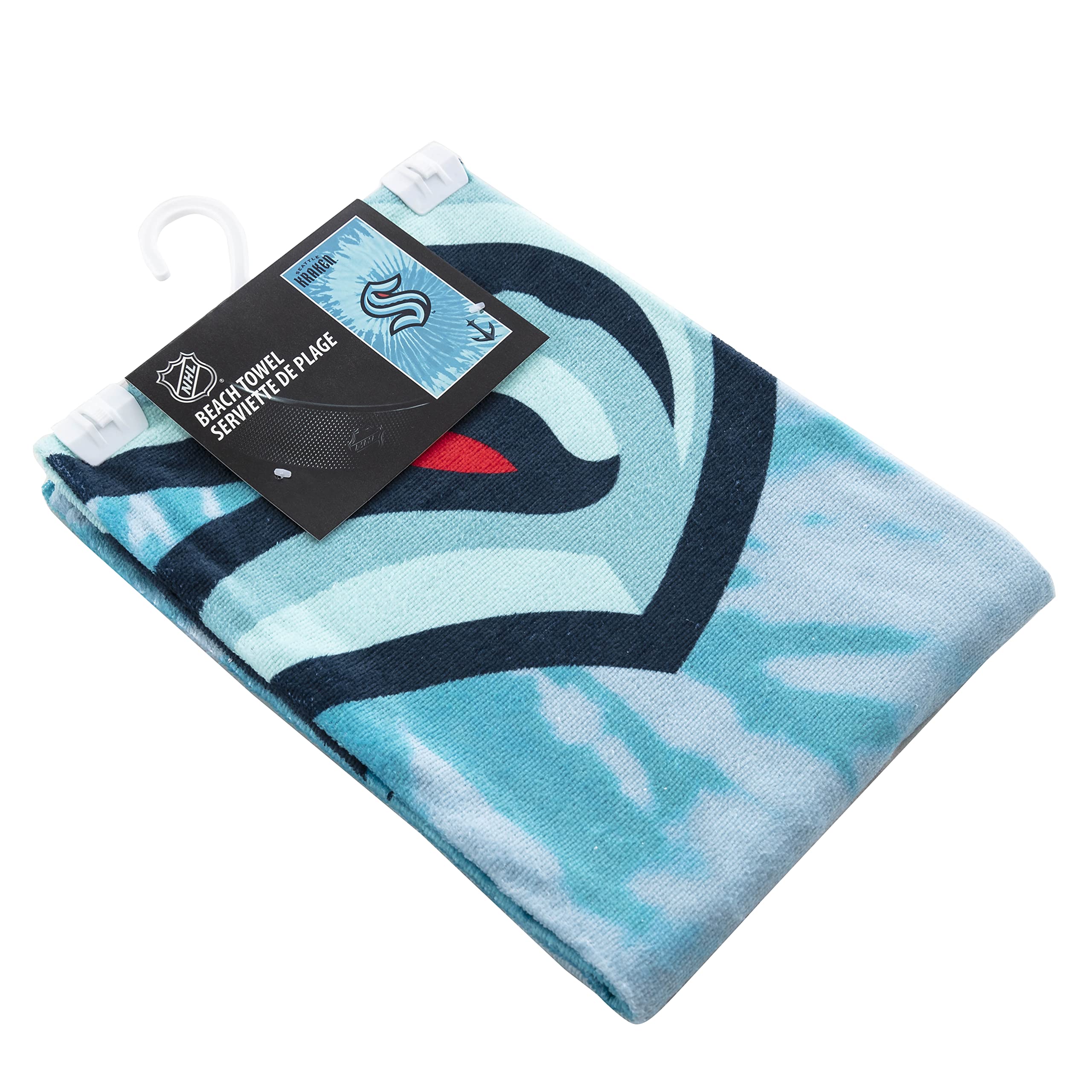 Northwest The Company NHL Seattle Kraken Beach Towel  30'' x 60''  Psychedelic