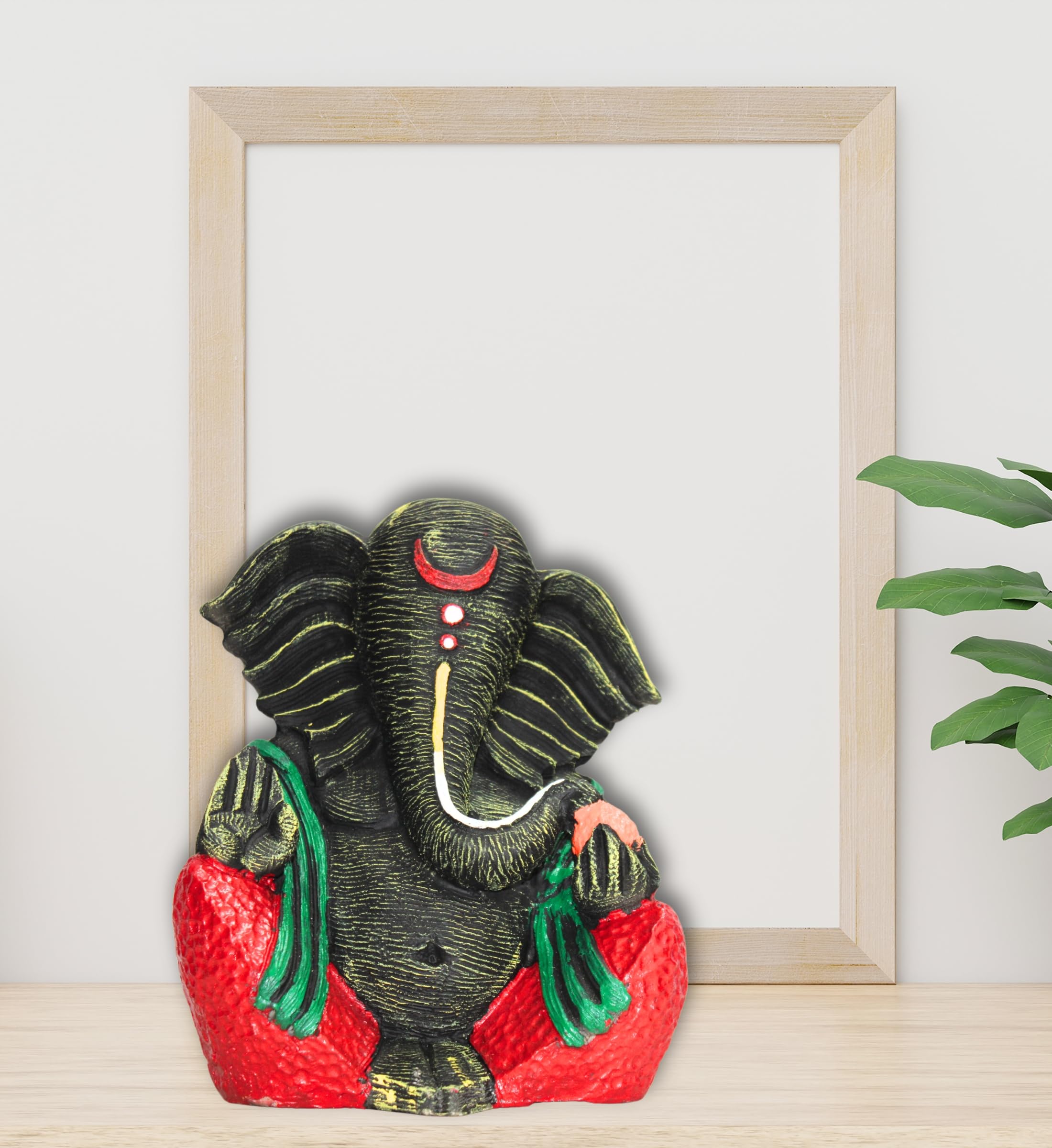 Stark Dcor Exquisite Ganesh Elegance Baseganpati Idol For Home Decor Puja Lord Ganesh Statue Gift For Office Desk Puja Room Figu