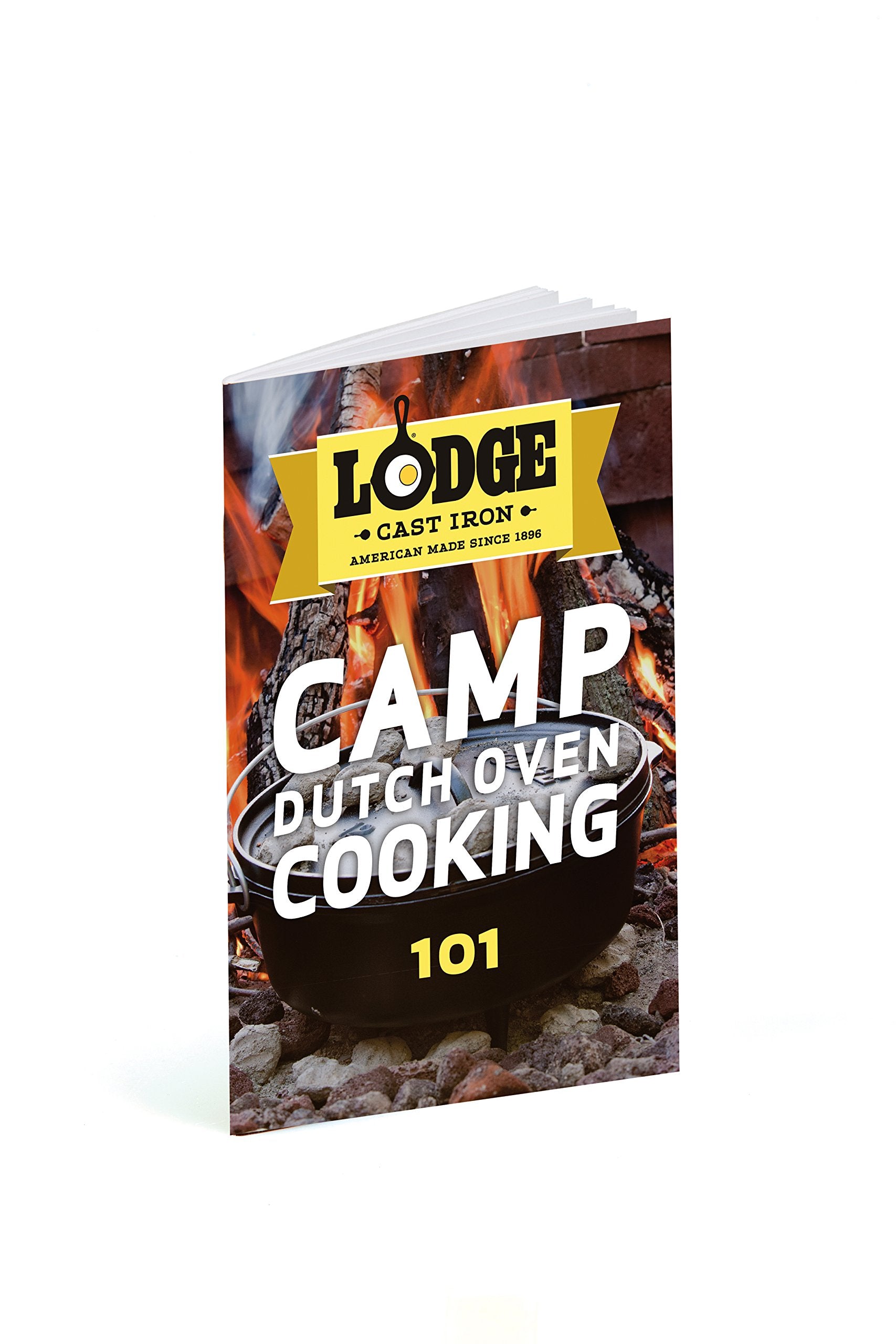 Lodge L12Co3Bs Boy Scouts Of America Cast Iron Camp Dutch Oven, Pre-Seasoned, 6-Quart, Black