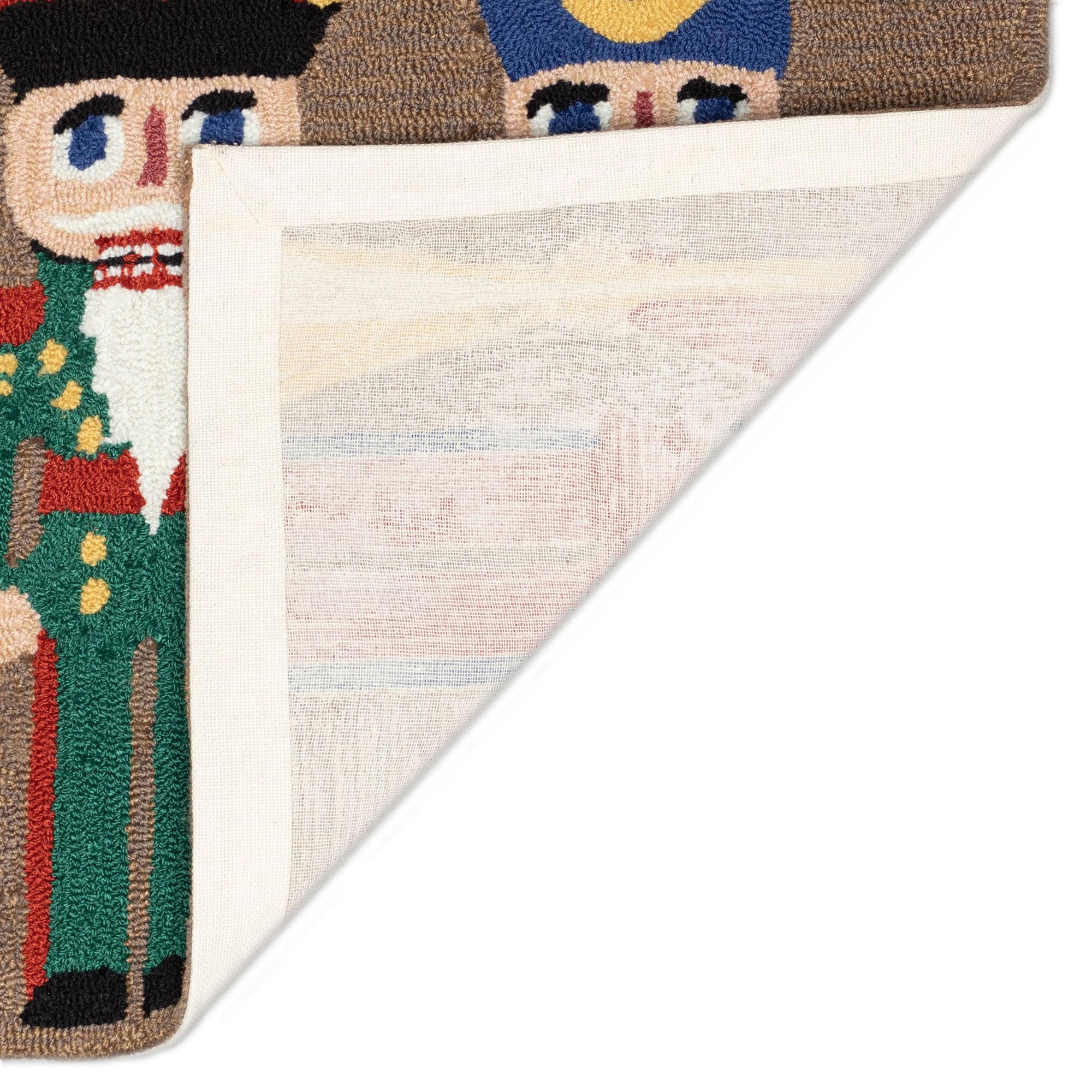Liora Manne Frontporch Front Porch Christmas Nutcracker Multi Indoor/Outdoor Rug, 20 X 30, Red