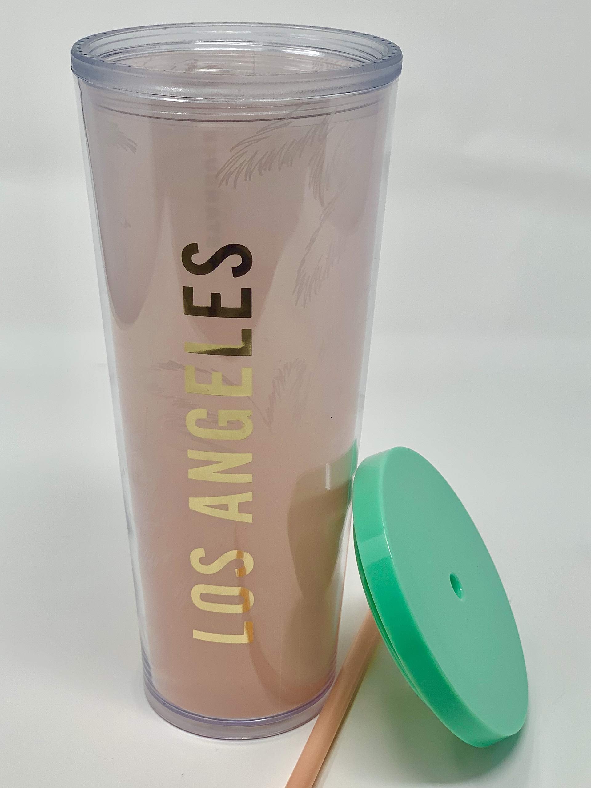Starbucks Los Angeles 24 Oz Venti Cold Cup Traveler Tumbler