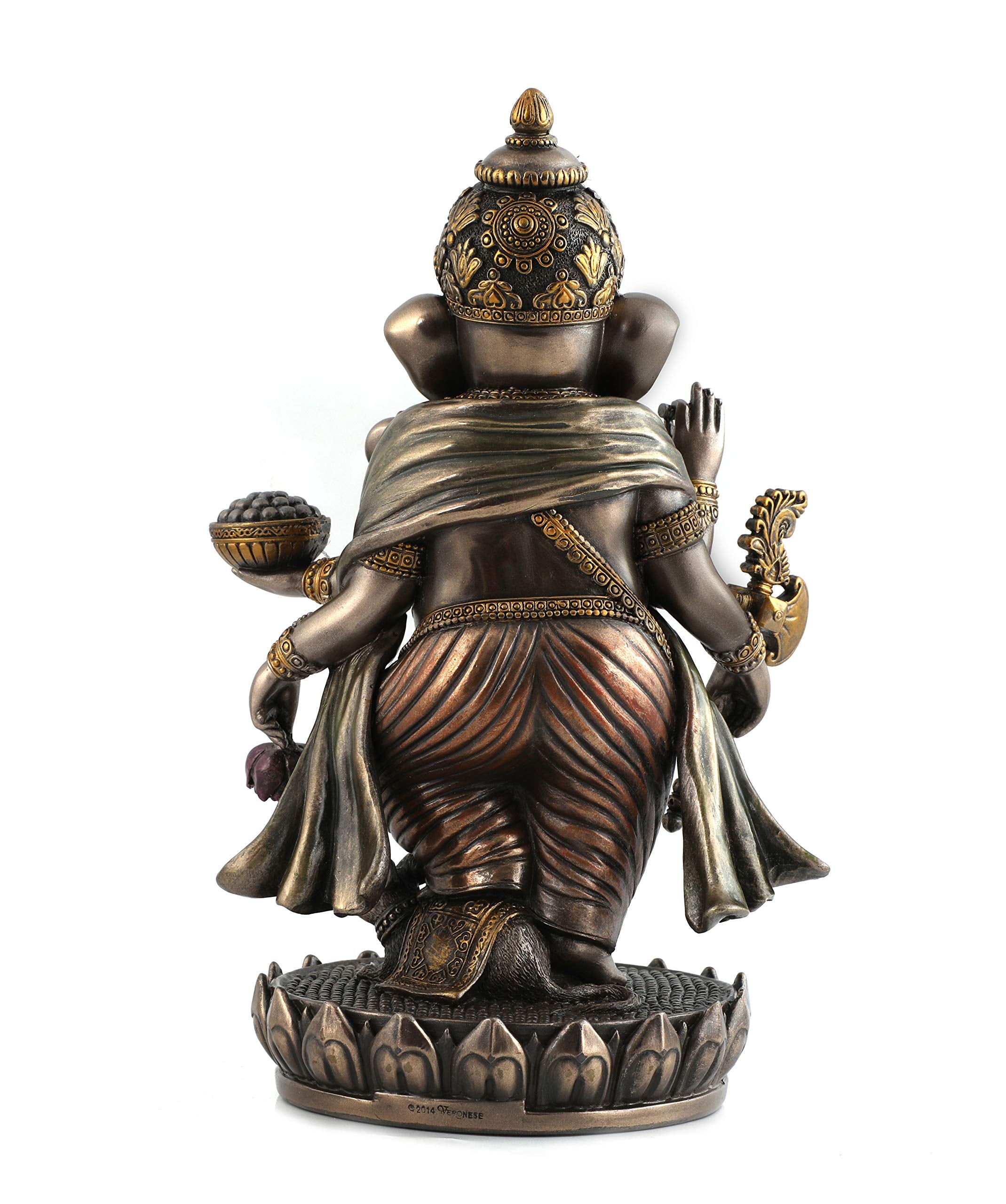 Lord Ganesh Statue For Ganesh Murti Home Decor Ganesha Idol For Gift Pooja Standing God Big Murti Sculpture 8 Inch