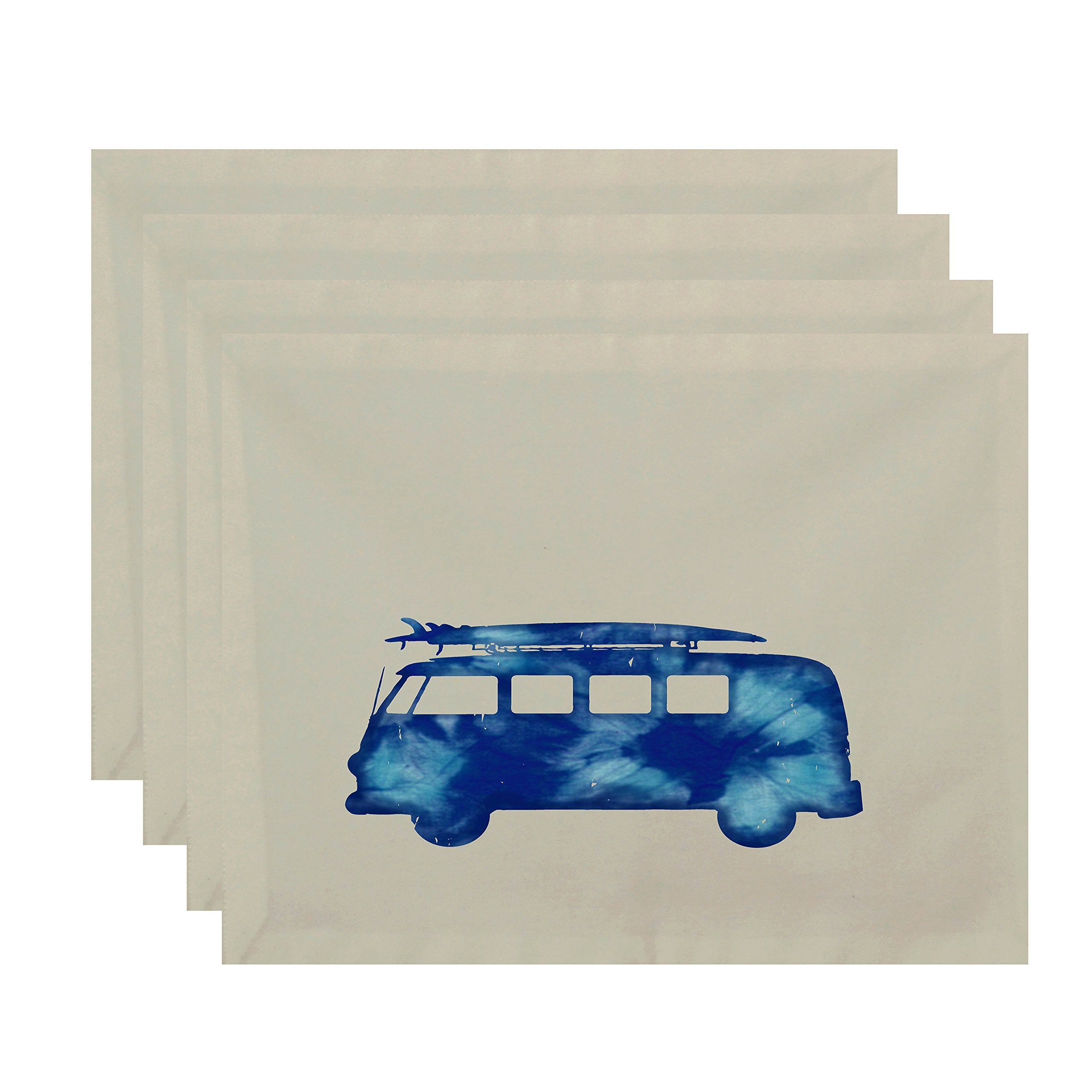E By Design Beachdrive Geometric Print Placemat