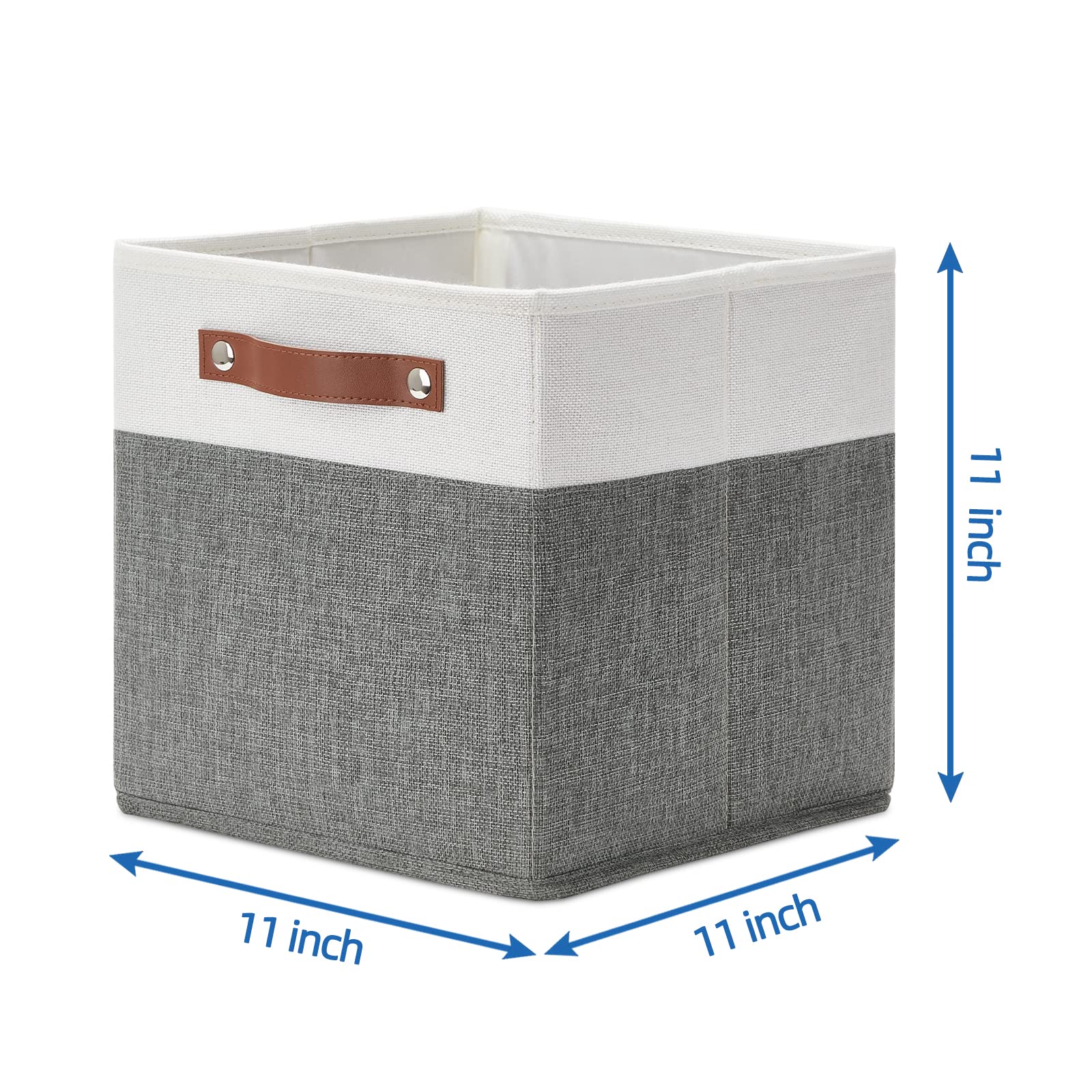 Temary Cube Storage Bins 4 Pack Storage Cubes 11