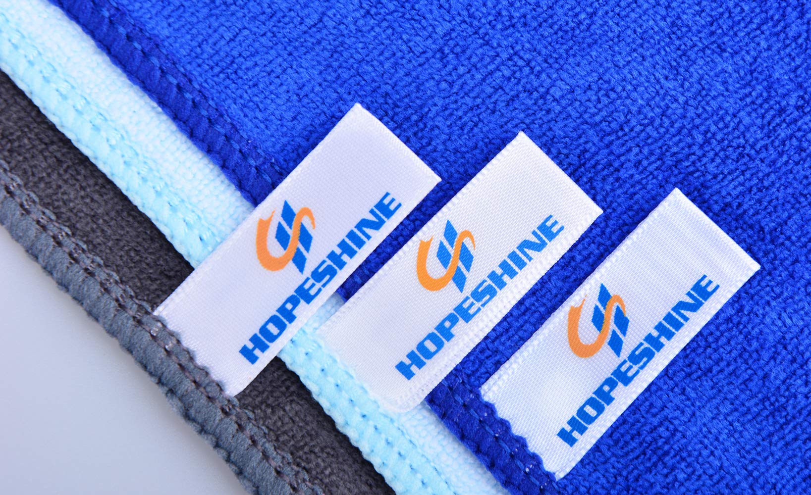 Hopeshine Microfiber Sports Towel Soft Travel Towels Fast Drying Gym Towels 3-Pack 16Inch X 32Inch (Dark Bluelight Bluegrey)