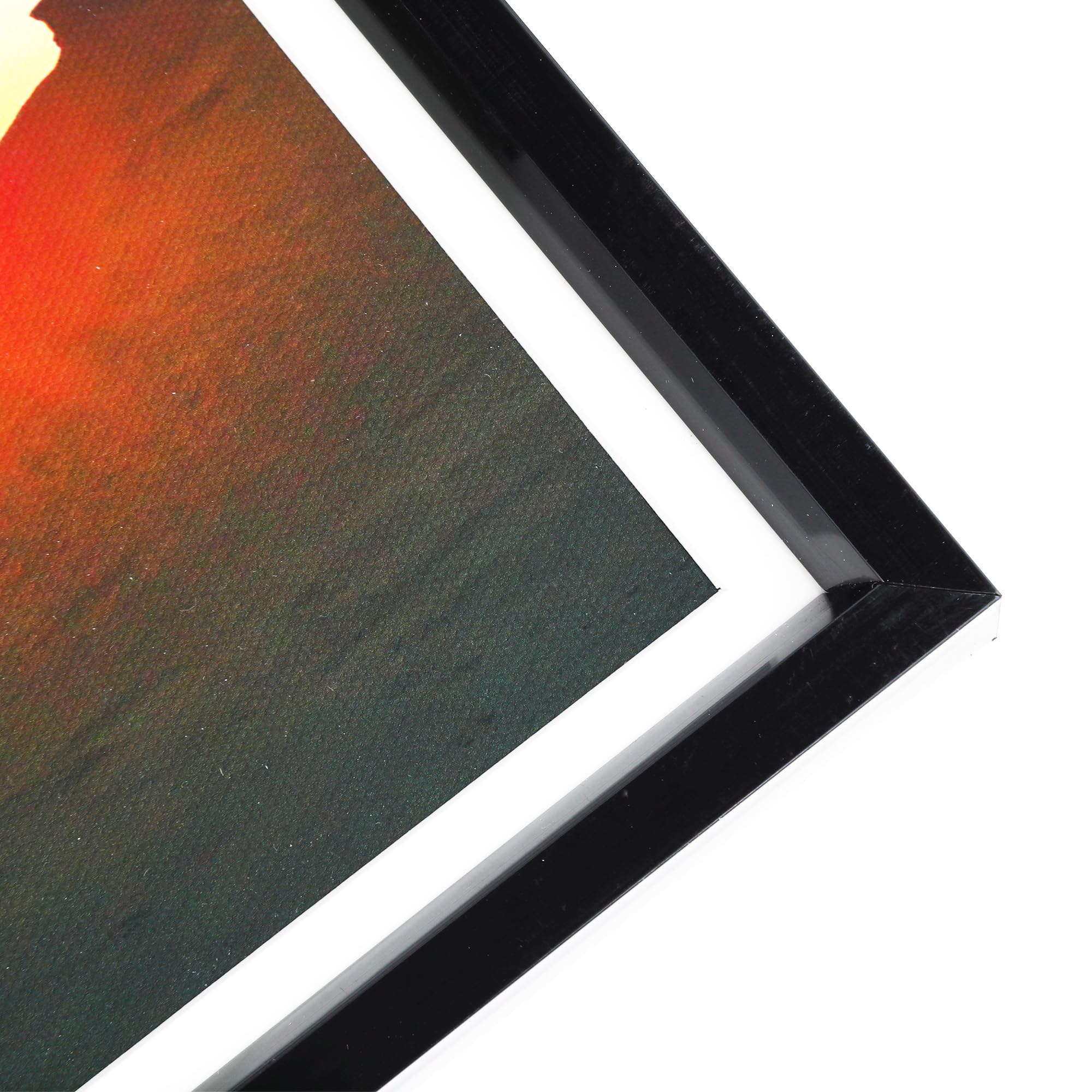 Aynoo 4x6 Picture Frame, Display Pictures 4x6 Collage Picture Frame Black, Wall and Tabletop Plastic Frame,Black