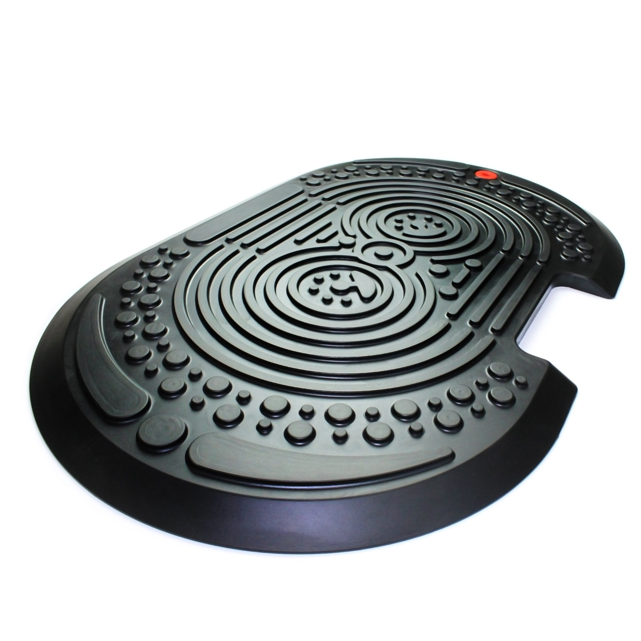 Afs-Tex System 2000M Lite Ergonomic Anti-Fatigue Floor Comfort Mat For Standing Desks And Home Or Office Use | 16'' X 24'' | Bla