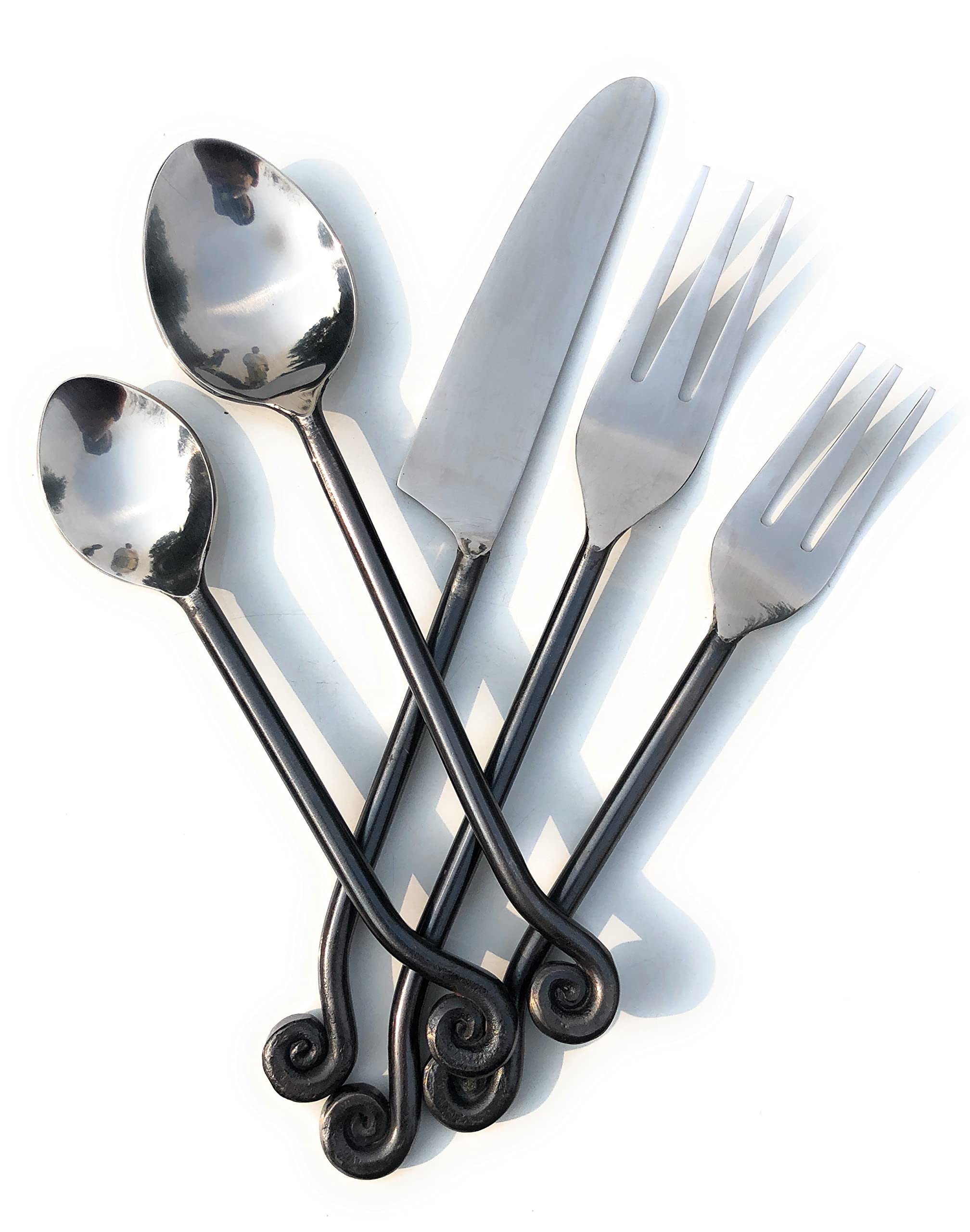 Treble Clef Flatware Stainless Steel Teaspoon Spoon