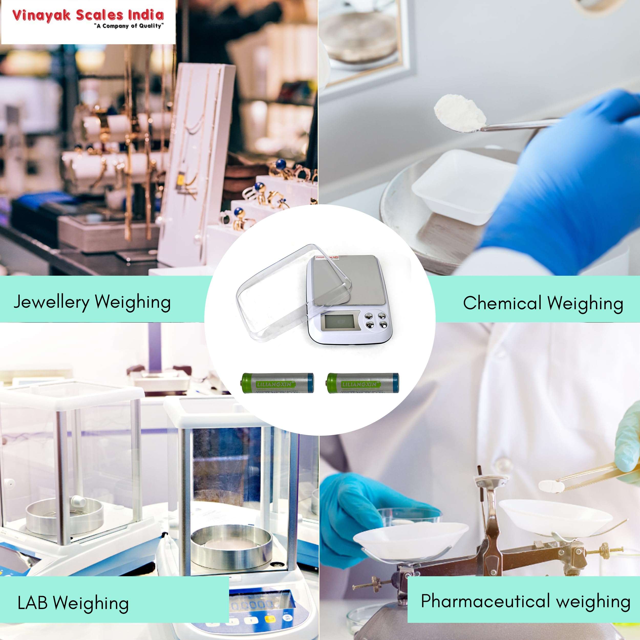 Vinayak Scales India Jewellery Weighing Scale-1000G X 0.01G(10Mg) Digital Gold Weight Machine With High-Accuracy For Homes & Lab