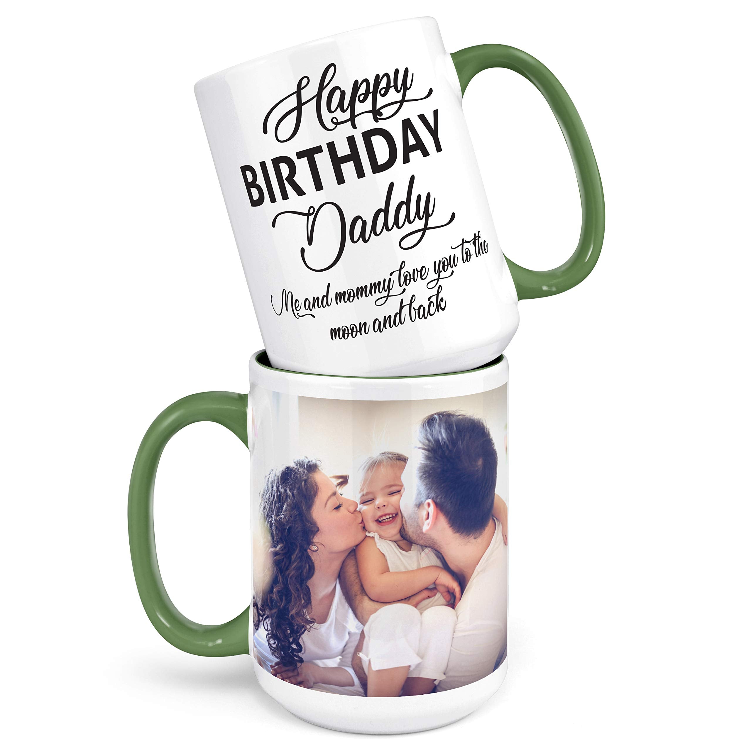 Custom Photo Coffee Mugs, 11 Oz Or 15 Oz, Personalized Mugs With Picture, Text, Name - Photo Gifts, Custom Mugs With Pictures, T