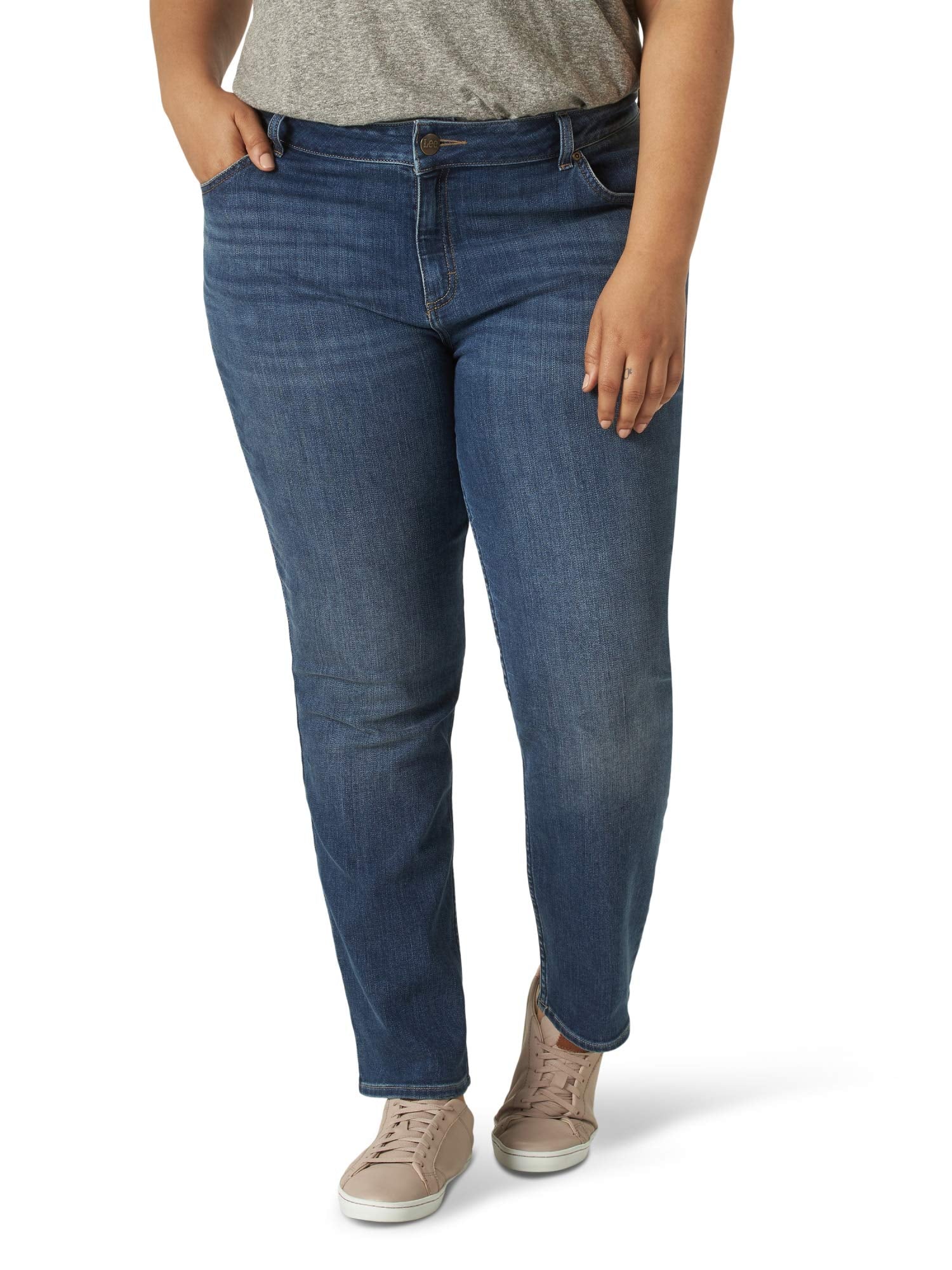 Lee Womens Regular Fit Straight Leg Jean, Seattle, 12