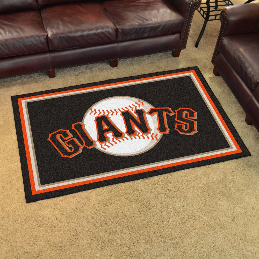 MLB - San Francisco Giants 4ft. x 6ft. Plush Area Rug