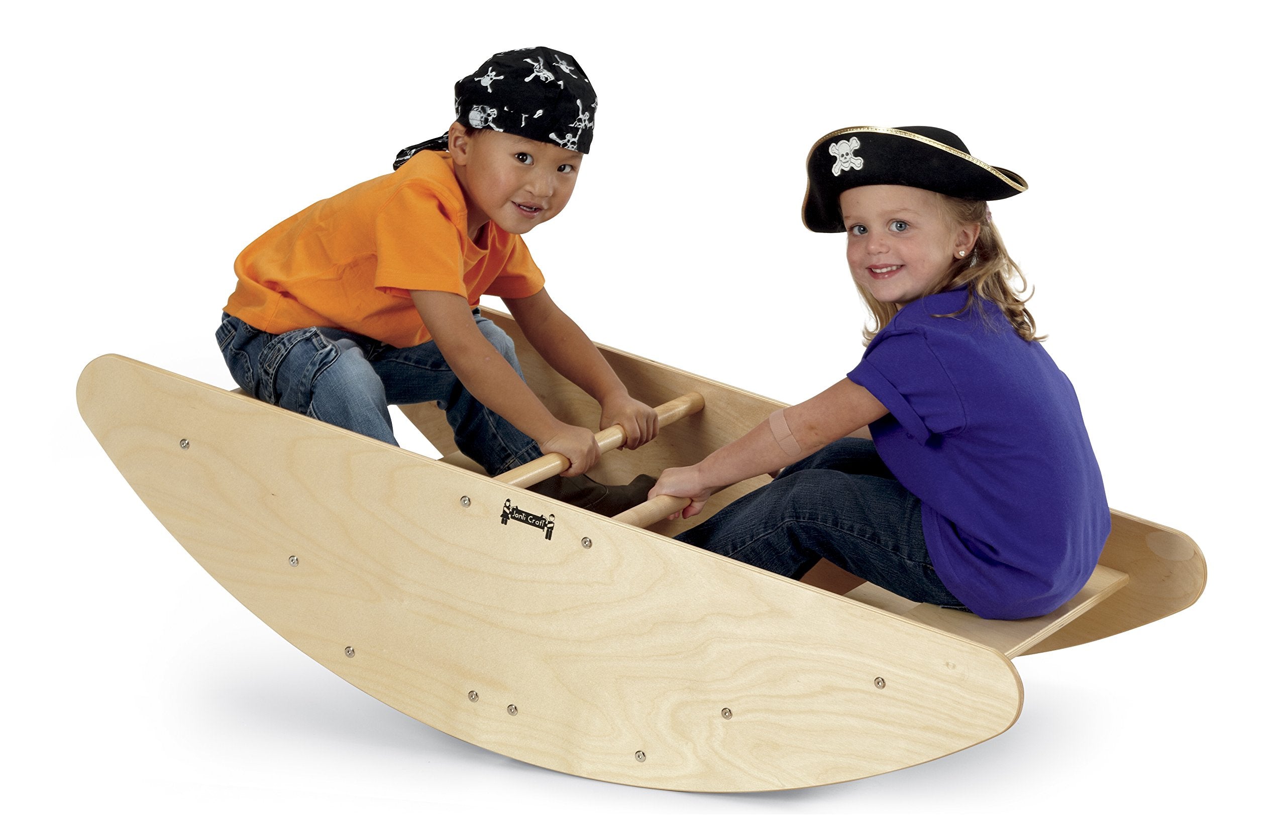 Jonti-Craft 0250Jc Step Rocking Boat, Medium, Natural