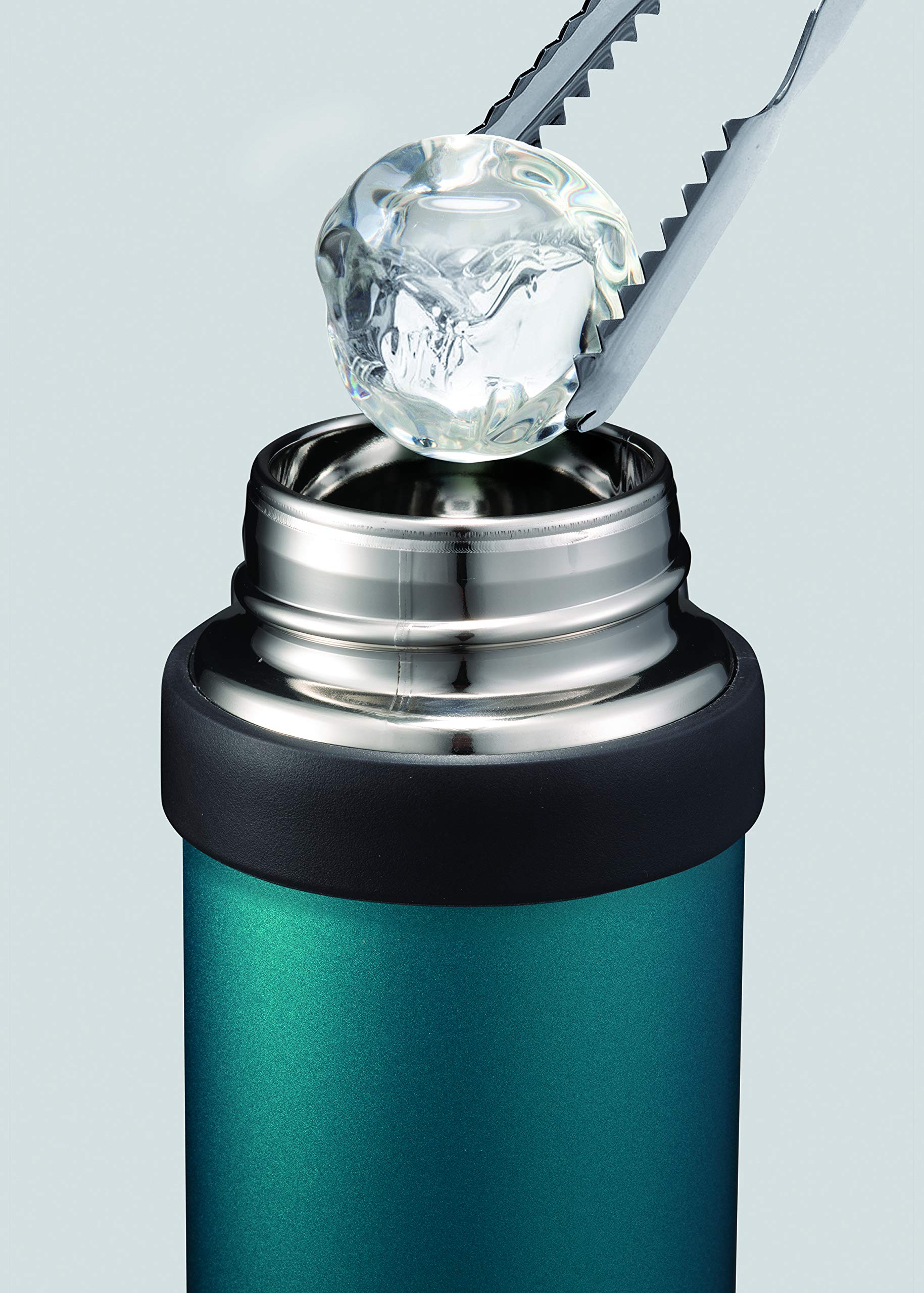 Zojirushi Sm-Qhe60Gk, Flip-And-Go Stainless Mug, 20-Ounce, Teal