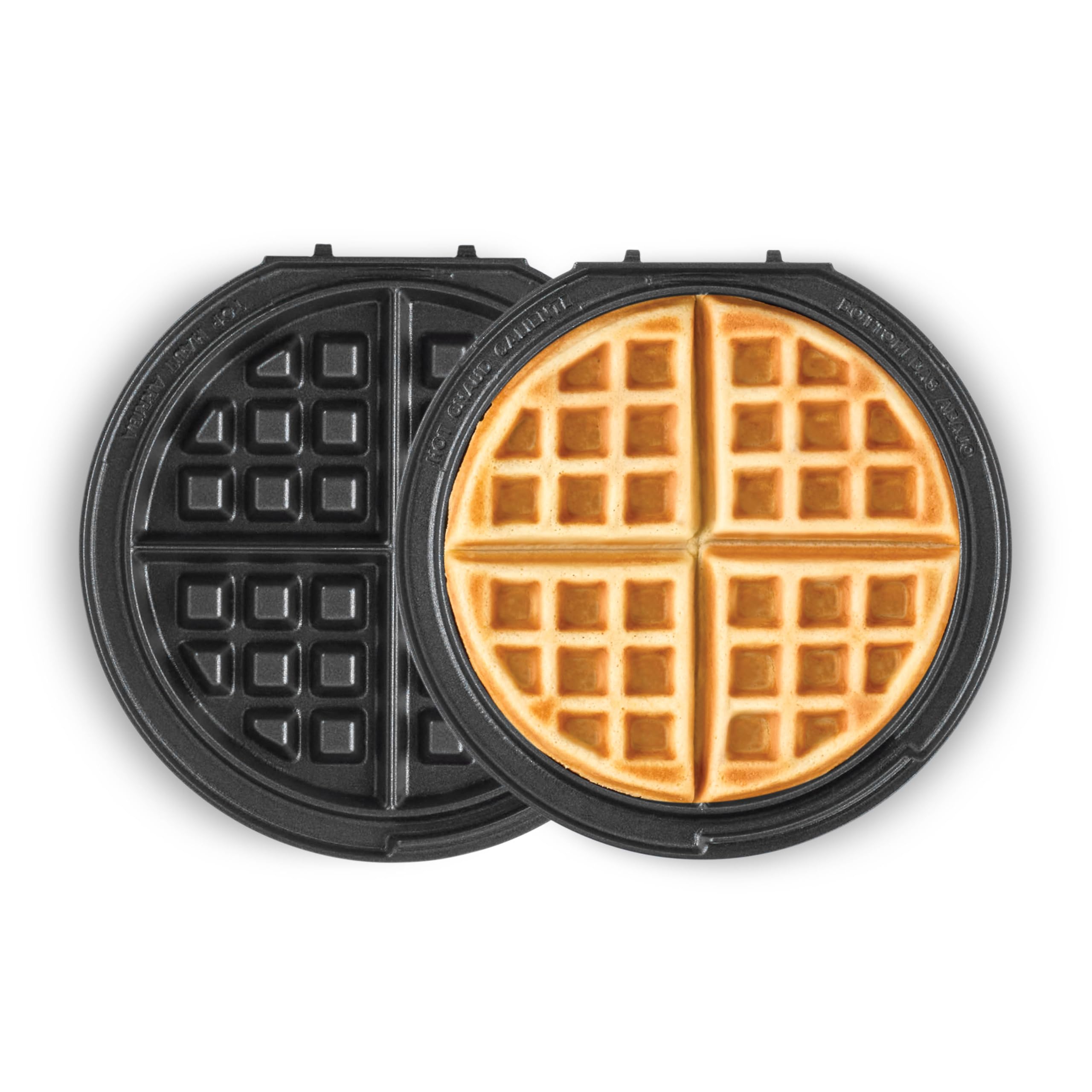 Dash MultiMaker Treat Maker Plate Pack, Waffle - Dishwasher Safe Nonstick Plates - Breakfast and Snack Accessory- 2-Plate Pack
