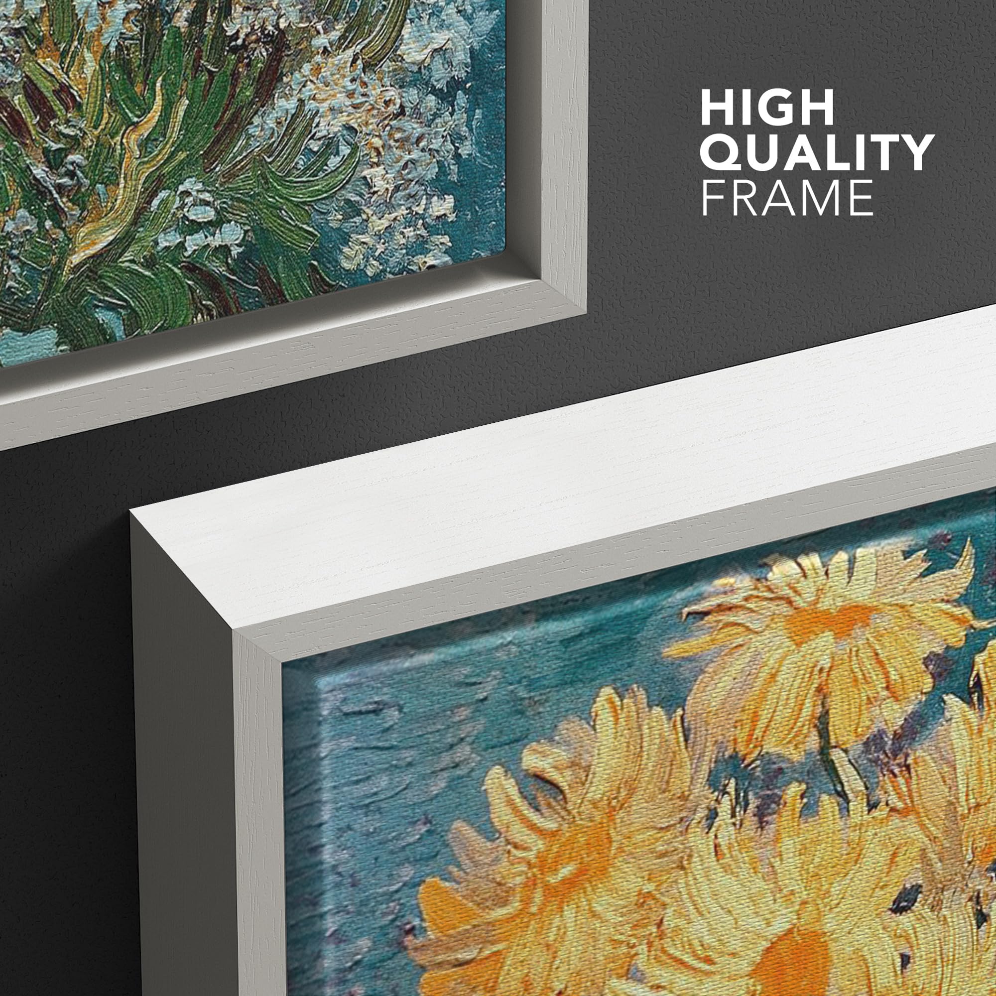 Wall26 Framed Canvas Print Wall Art Flower Bouquet By Vincent Van Gogh Nature Wilderness Illustrations Modern Art Decorative Flo