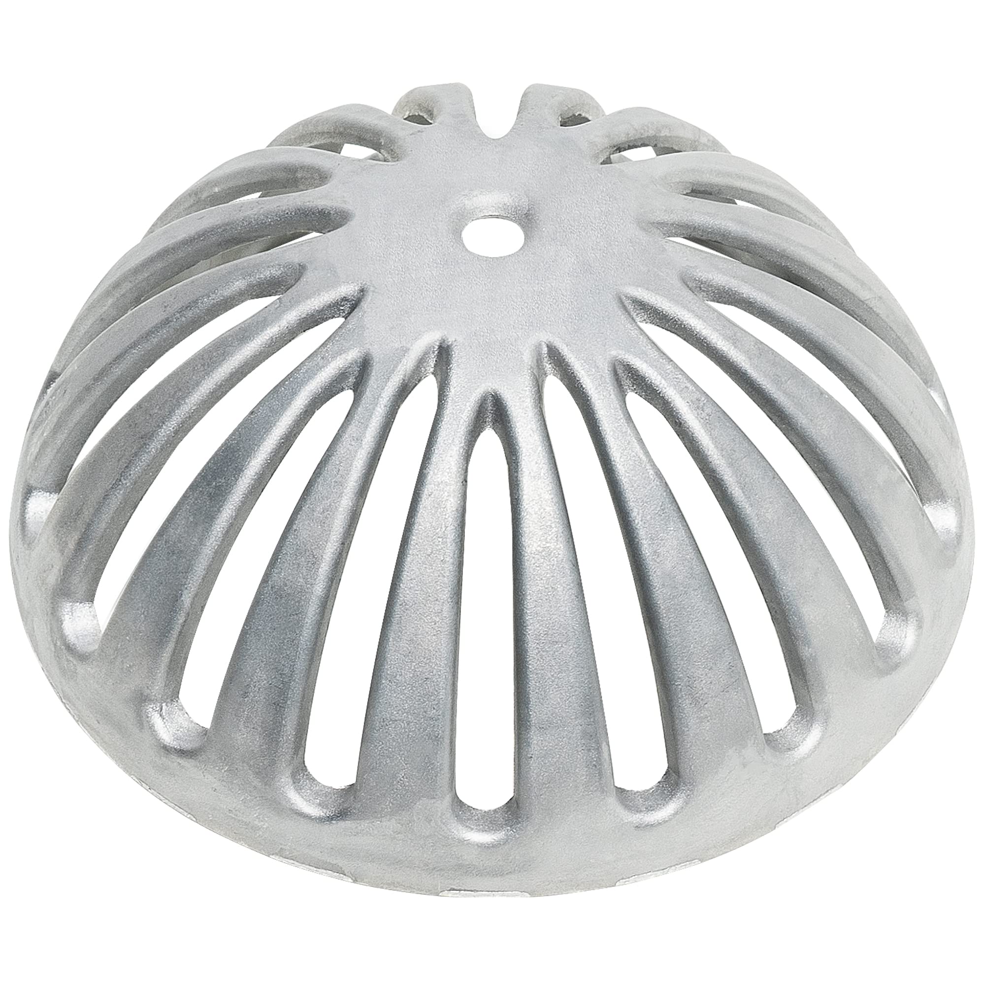 EquipmentBlvd FS-DS Aluminum Dome Strainer, Floor Sink Drain Cover for 12 Floor Sink. 5-1/4 Diameter (1 pcs)