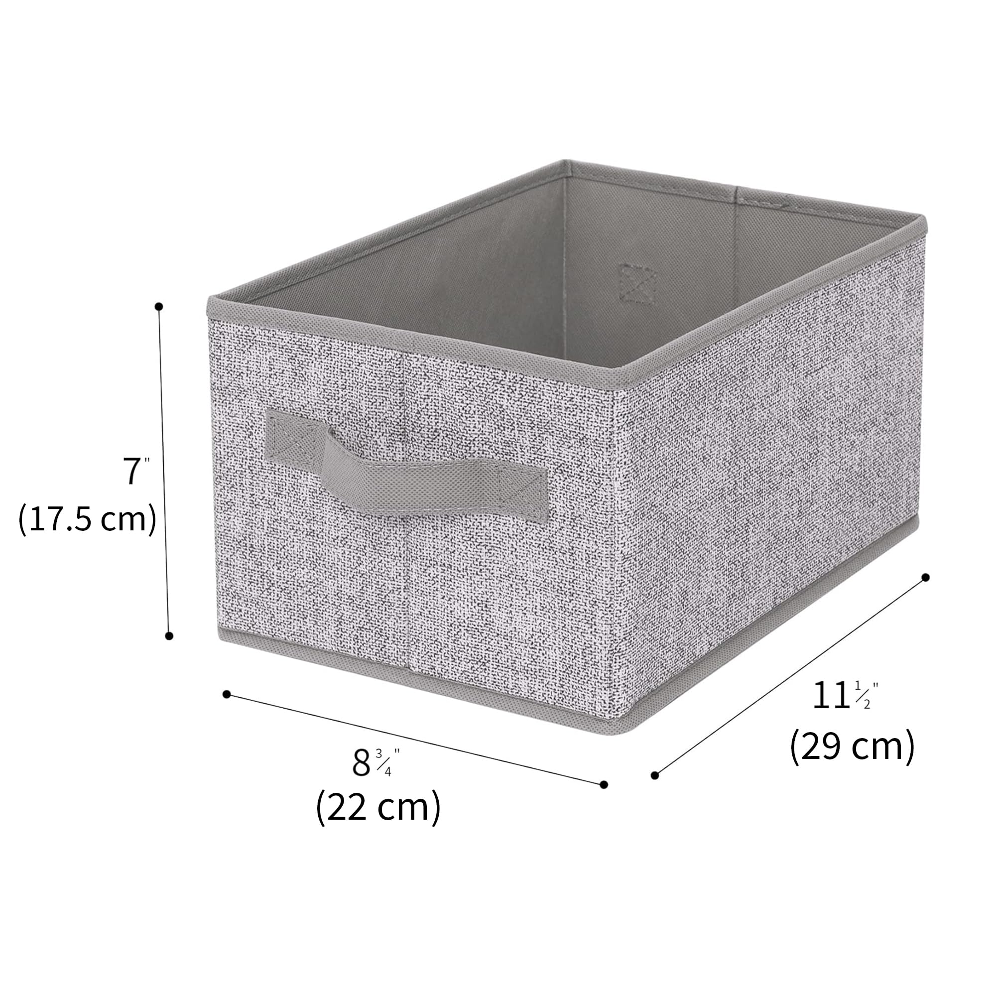 Granny Says Closet Storage Bins, Storage Baskets For Shelves, Fabric Storage Bins With Handles, Storage Boxes Decorative Contain
