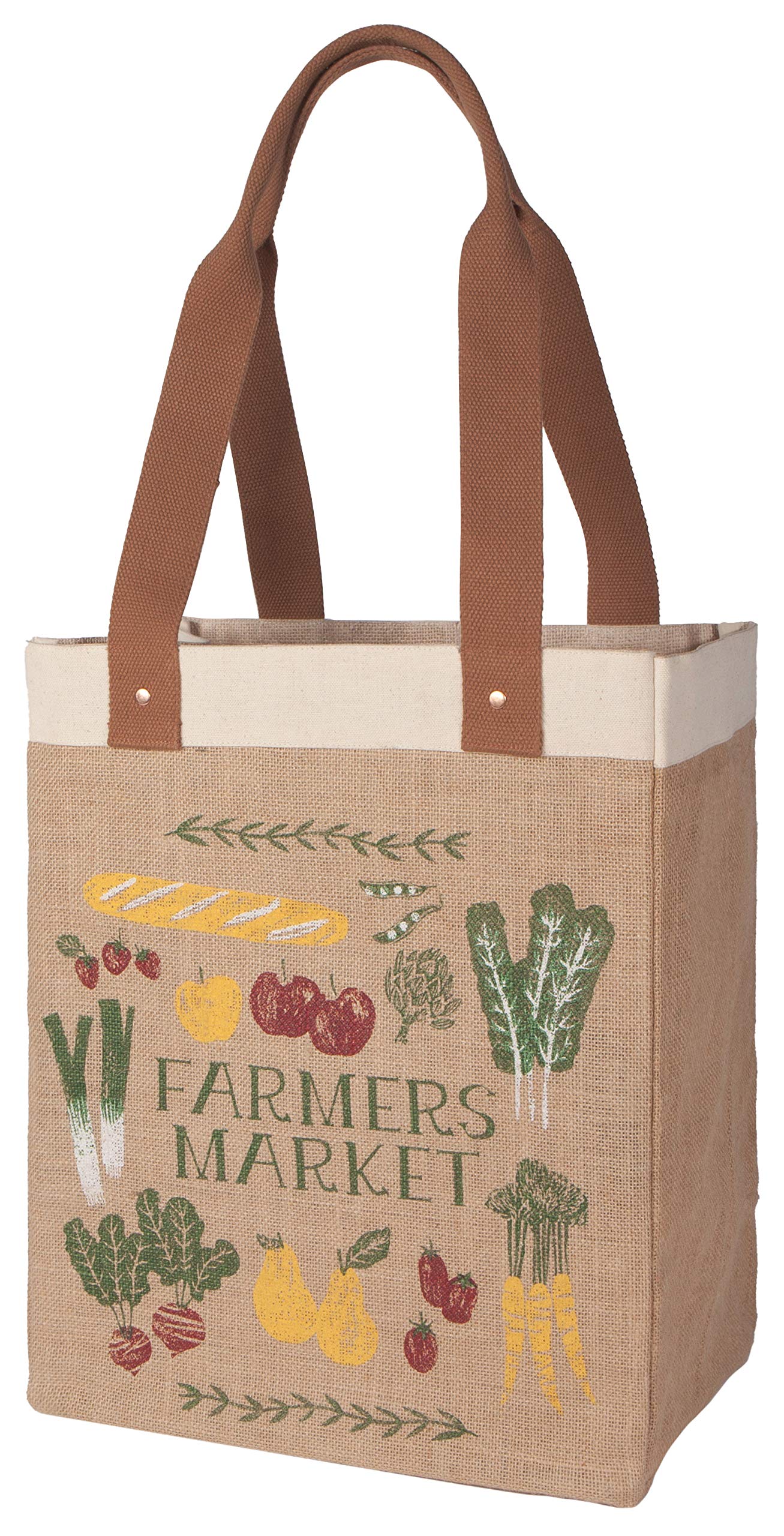 Now Designs Farmers Market Shopping Tote Bag