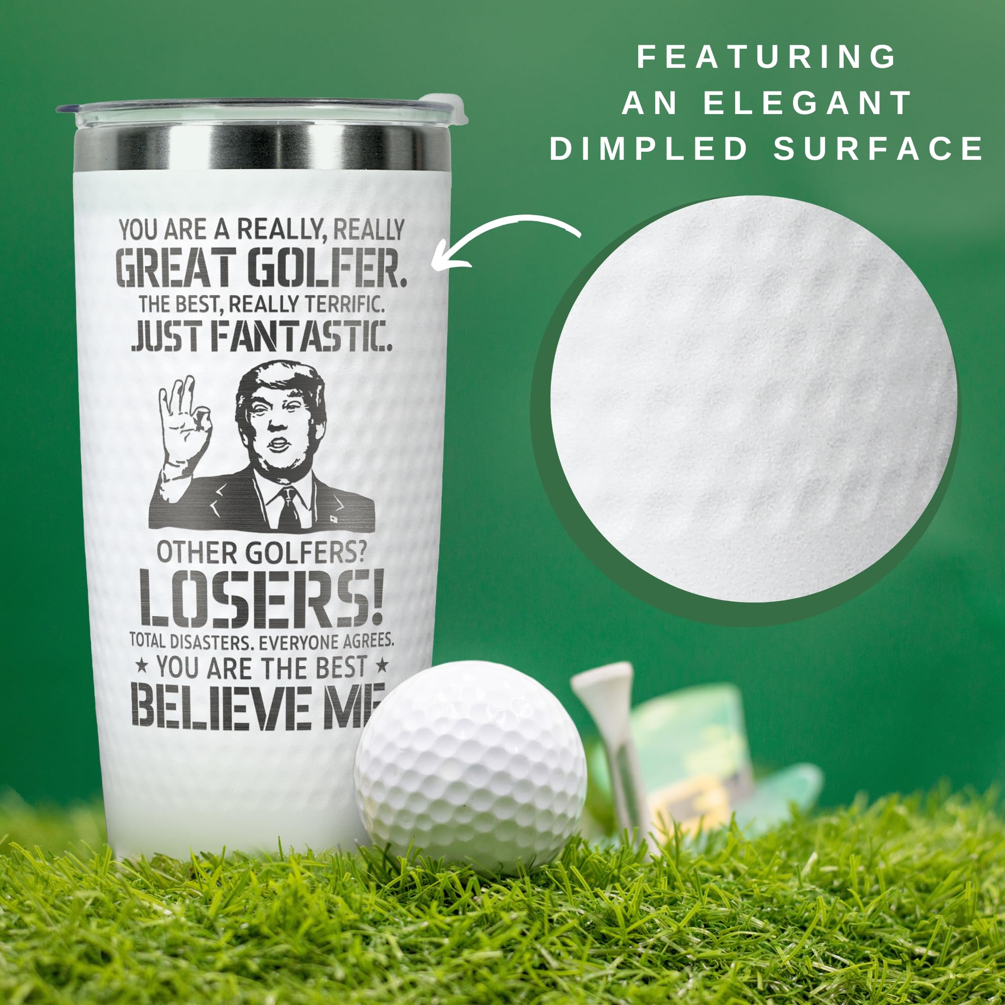 HUNIGIFT Golf Gifts for Men, Grandpa, Uncle, Golfer, Boss - Grandpa Uncle Gifts - Birthday, Christmas Mugs for Men - Gift Ideas