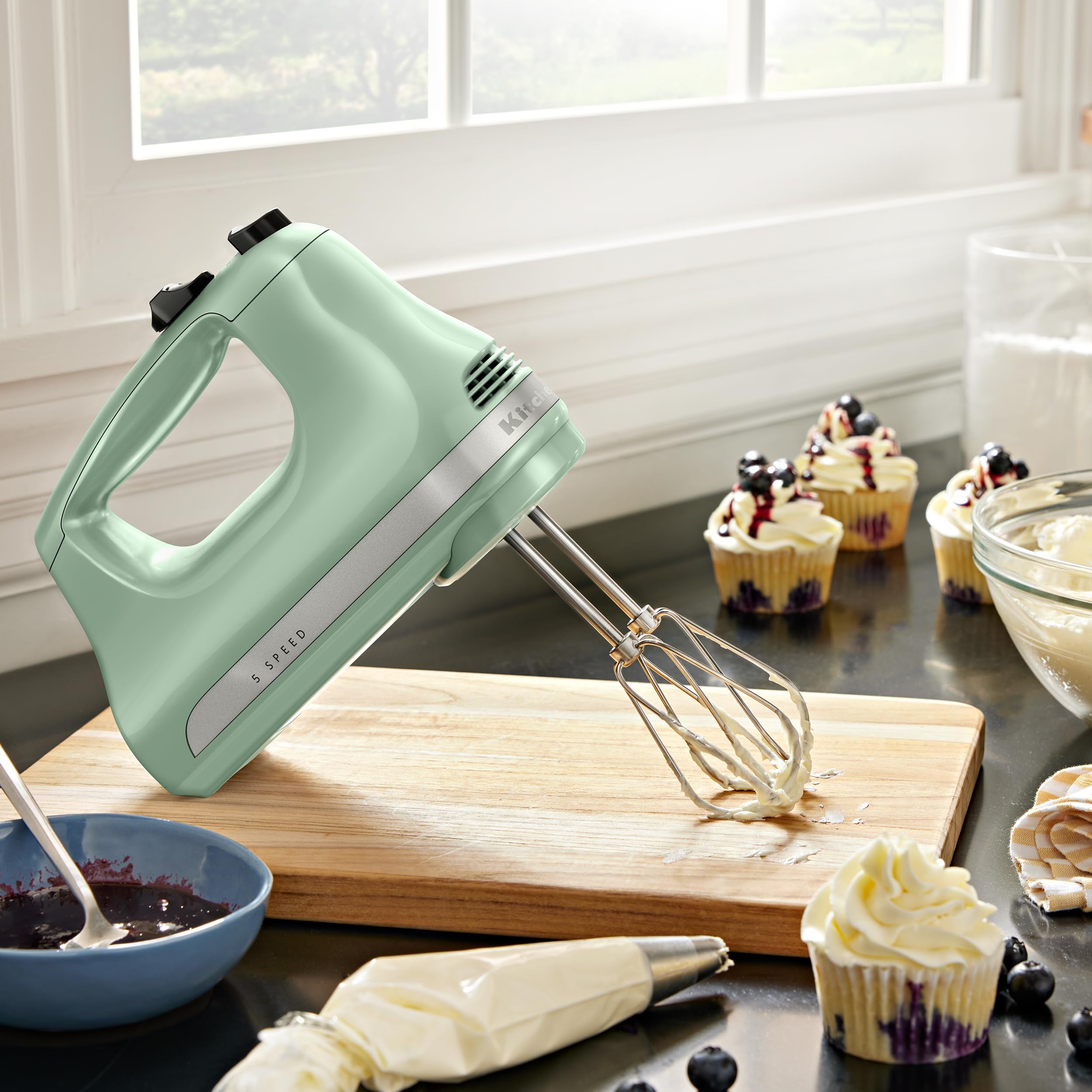 Kitchenaid 5-Speed Ultra Power Hand Mixer - Khm512, Pistachio