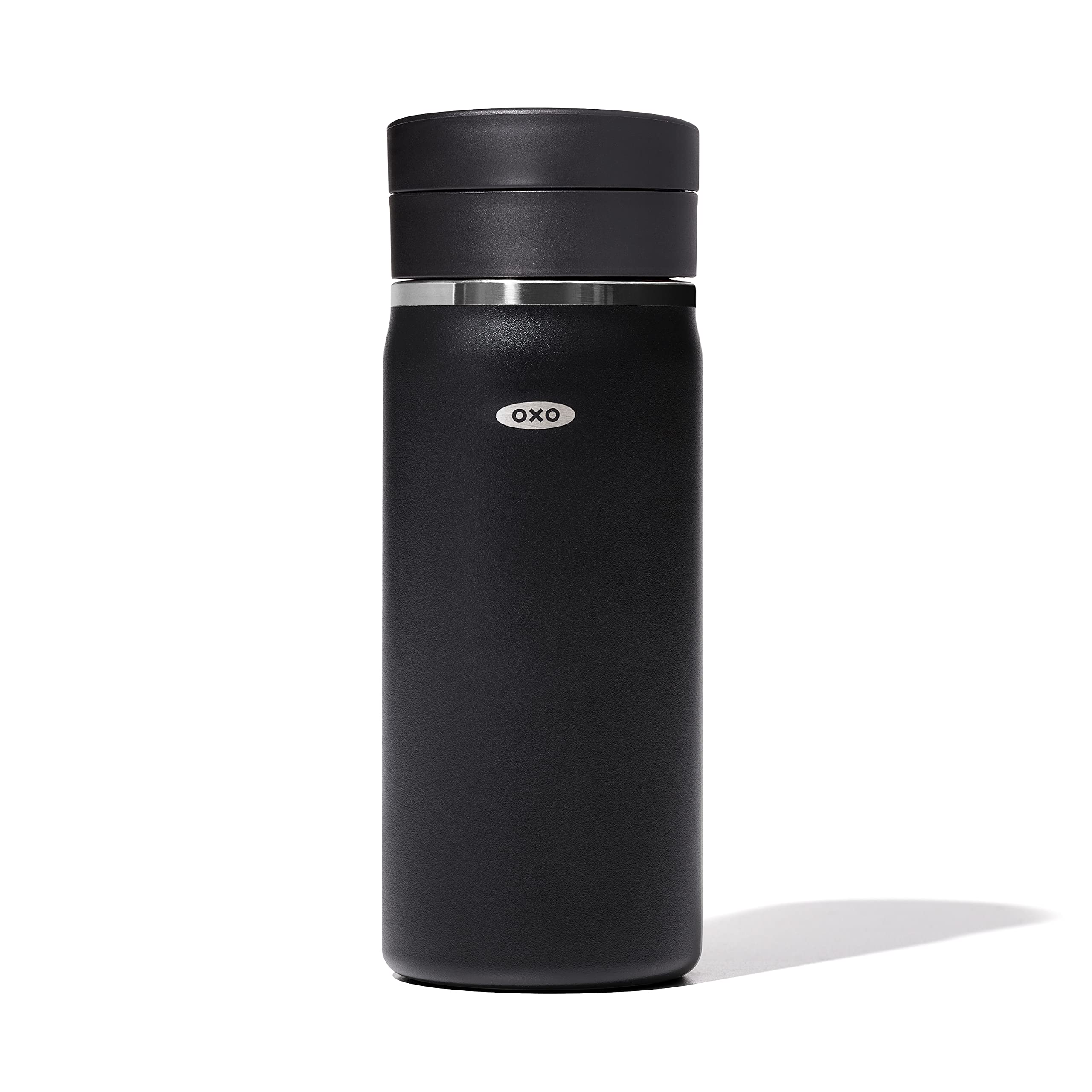 Oxo Good Grips 16Oz Travel Coffee Mug With Leakproof Simplyclean Lid - Onyx