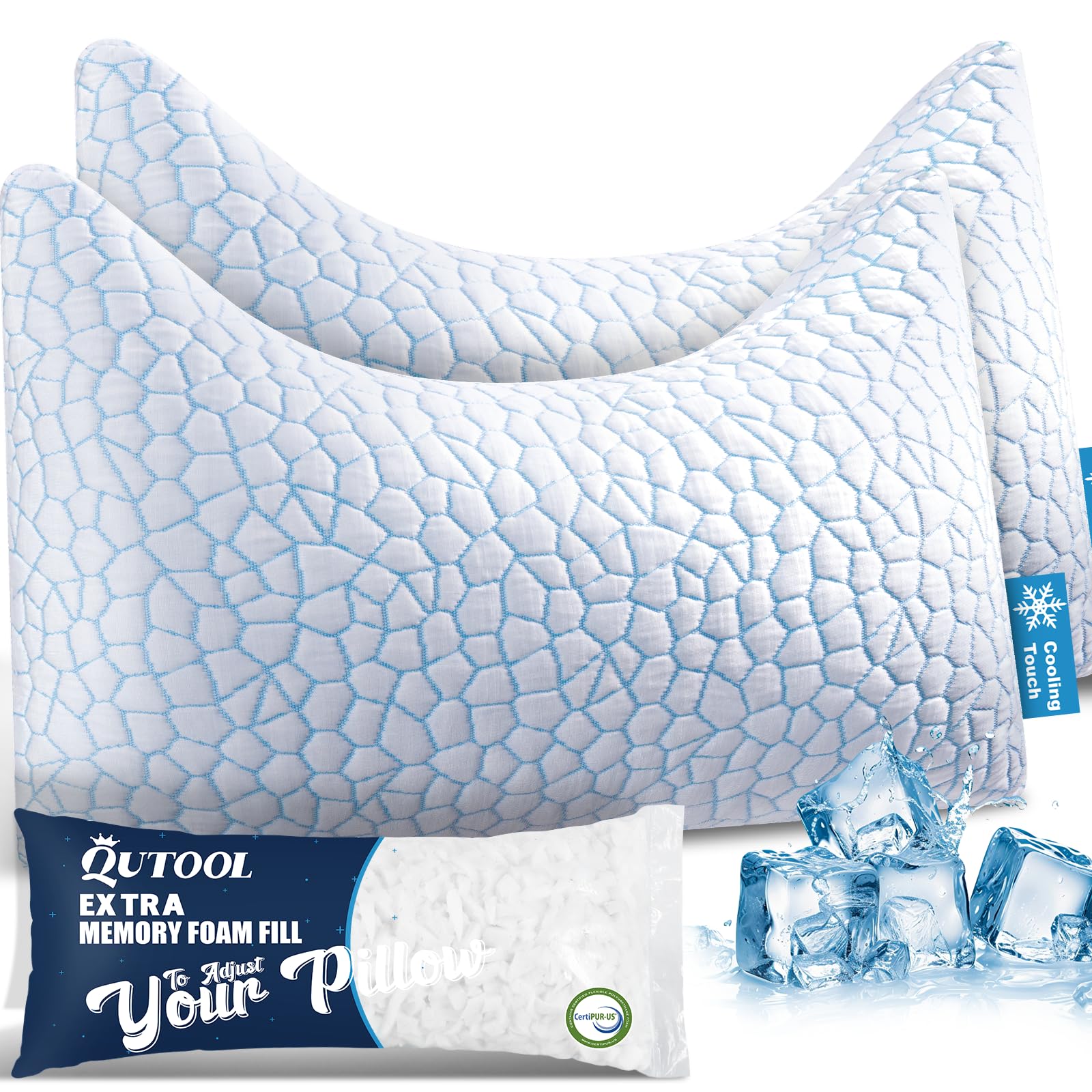 Qutool Shredded Memory Foam