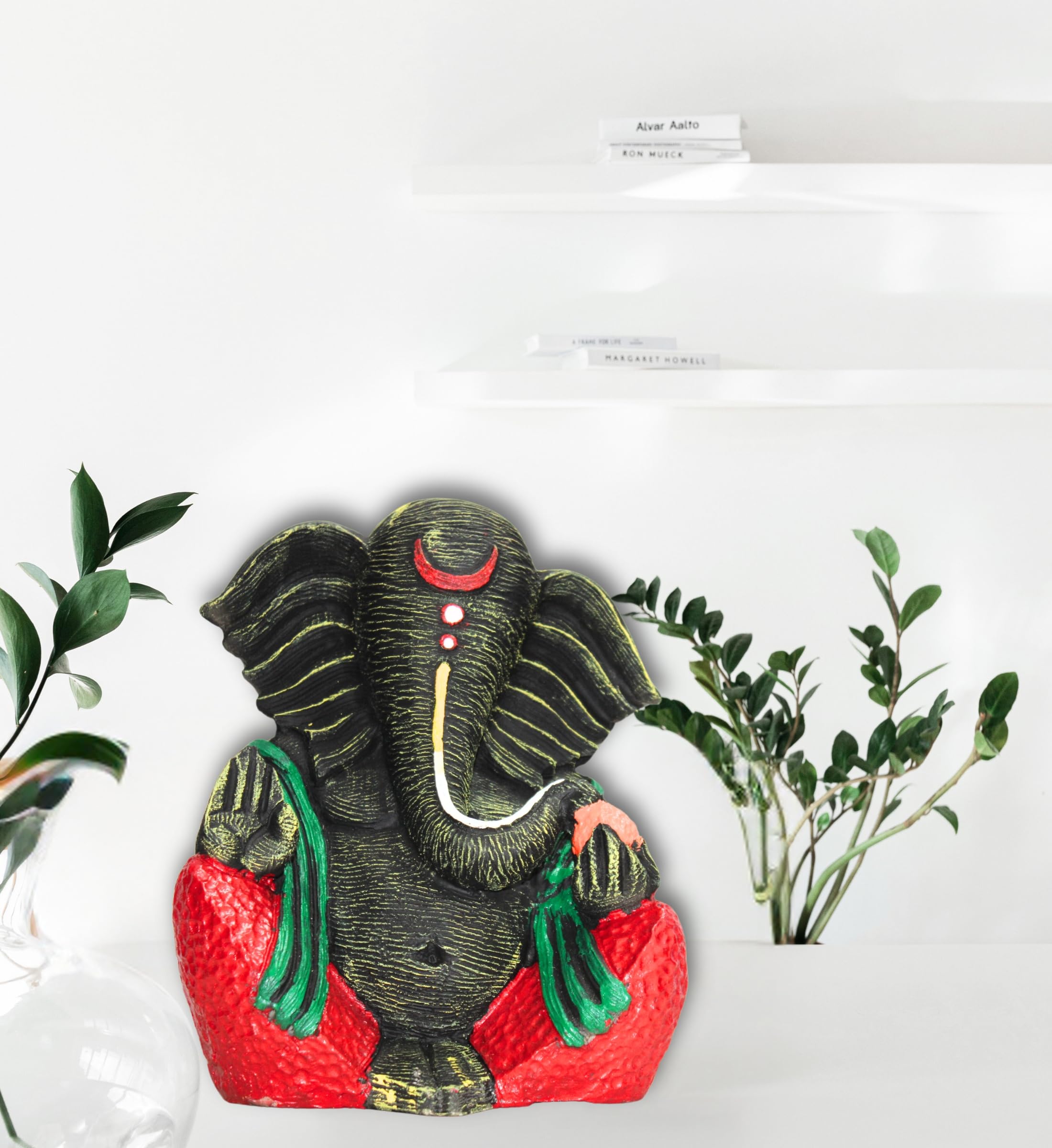 Stark Dcor Divine Ganesh Radiance Standganpati Idol For Home Decor Puja Lord Ganesh Statue Gift For Office Desk Puja Room Figuri