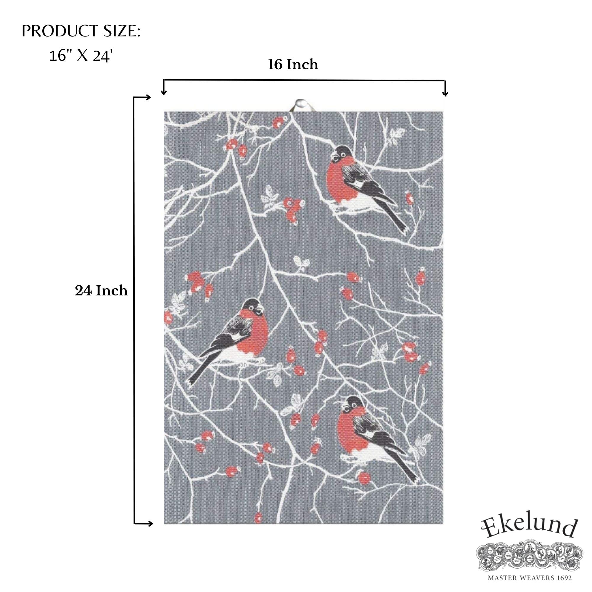 Ekelund Weavers - Frostkvist - Tea Towel 40 X 60 Cm - Organic Cotton