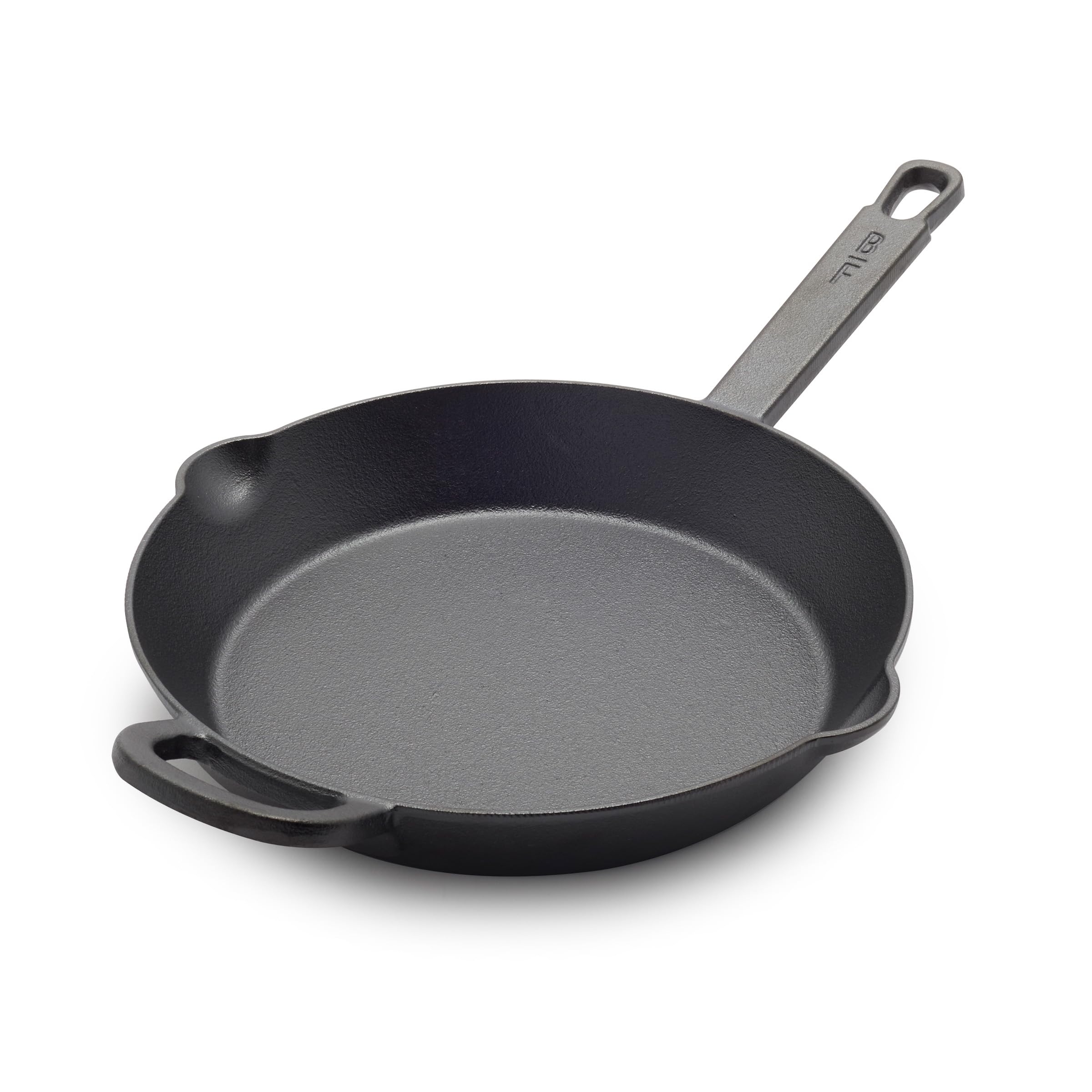 GreenPan x Bobby Flay 10    Cast Iron Pre-Seasoned Skillet with Helper Handle, Professional Grade Heavy Duty, Induction, Pour Sp
