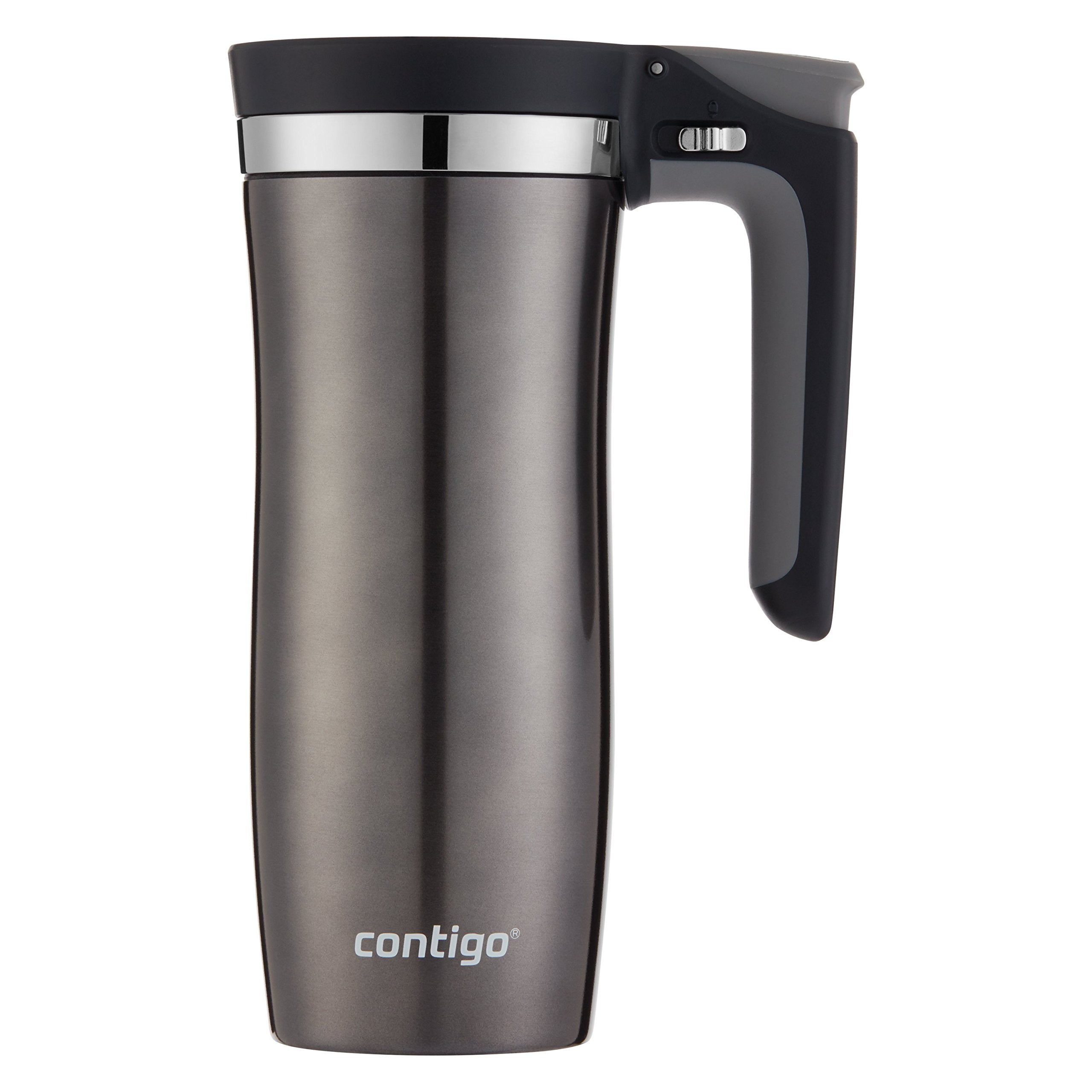 Contigo Handled Autoseal Stainless Steel Travel Mug With Easy-Clean Lid, 16 Oz.