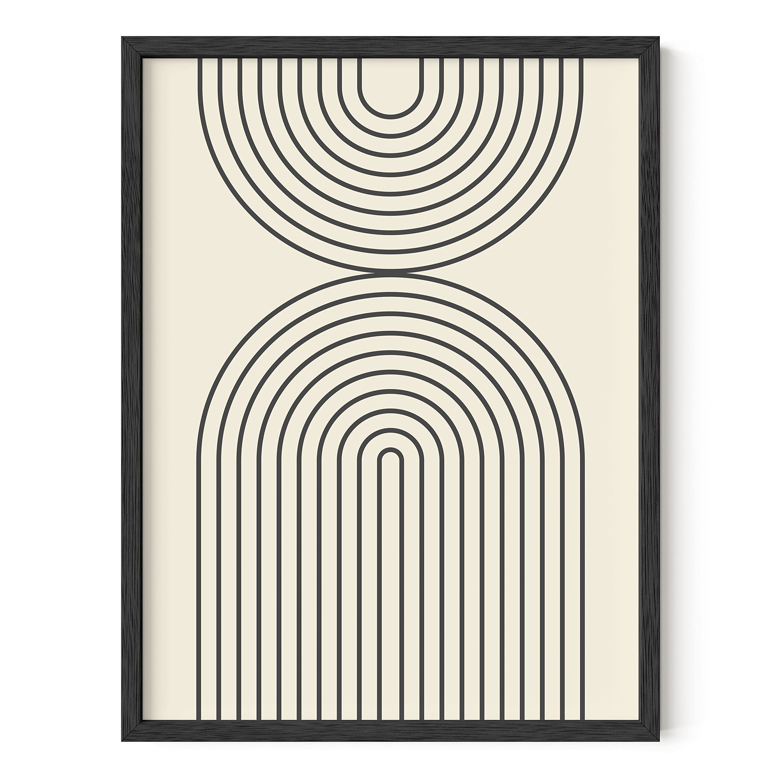 Haus And Hues Boho Wall Art Framed - Framed Wall Art Boho, Boho Framed Wall Art. Geometric Print Wall Art, Boho Framed Art, Fram