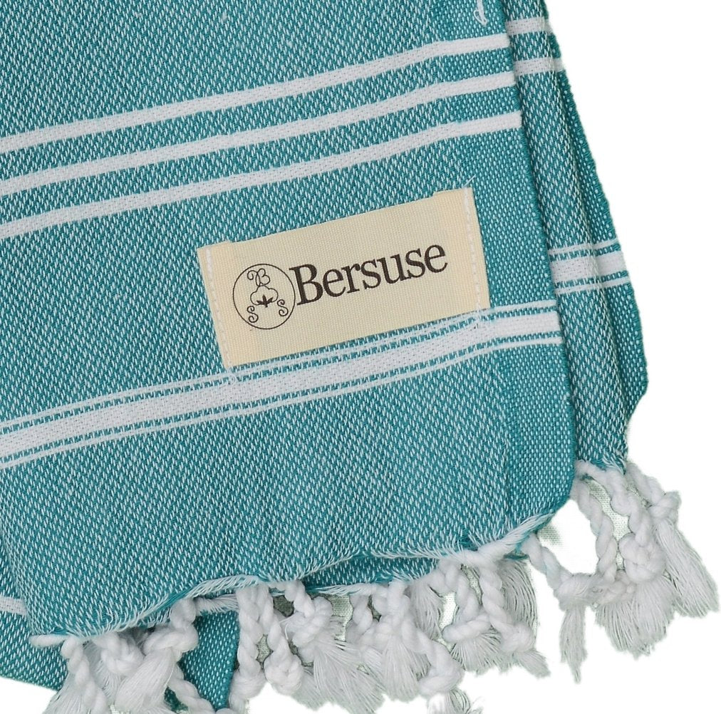 Bersuse Anatolia Bathroom Hand Towels - Premium Cotton Hand Towel For Face - Absorbent, Soft, Lightweight, Space-Saving, Quick-D