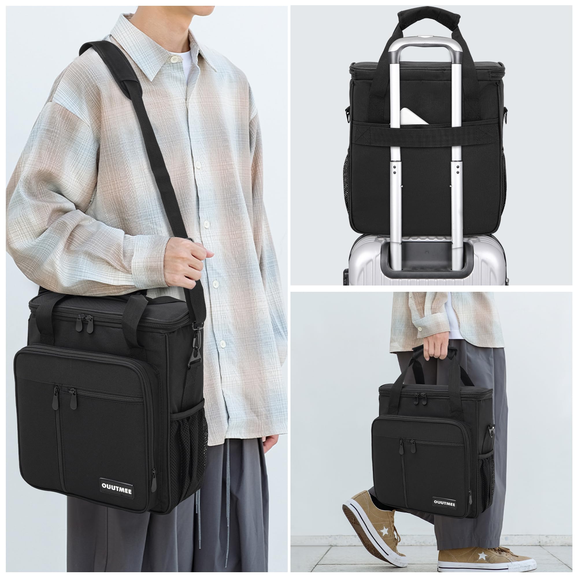 Ouutmee Coffee Maker Carrying Bag Compatible With Keurig K-Mini Or K-Mini Plus, Single Serve Coffee Brewer Portable Storage Bag