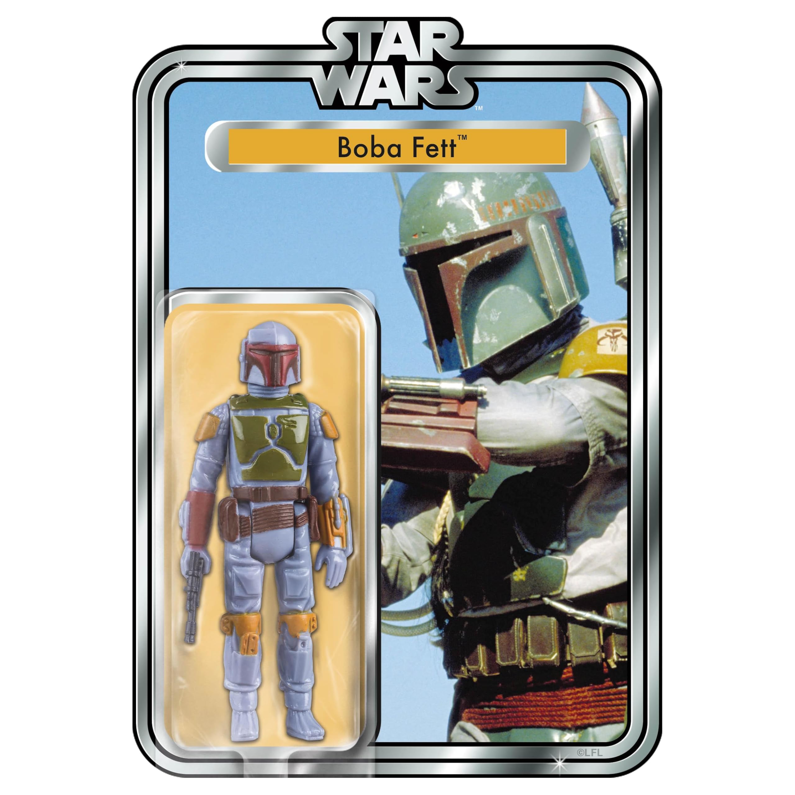 Star Wars Boba Fett Action Figure Mega Funky Chunky Magnet  Toynk Exclusive