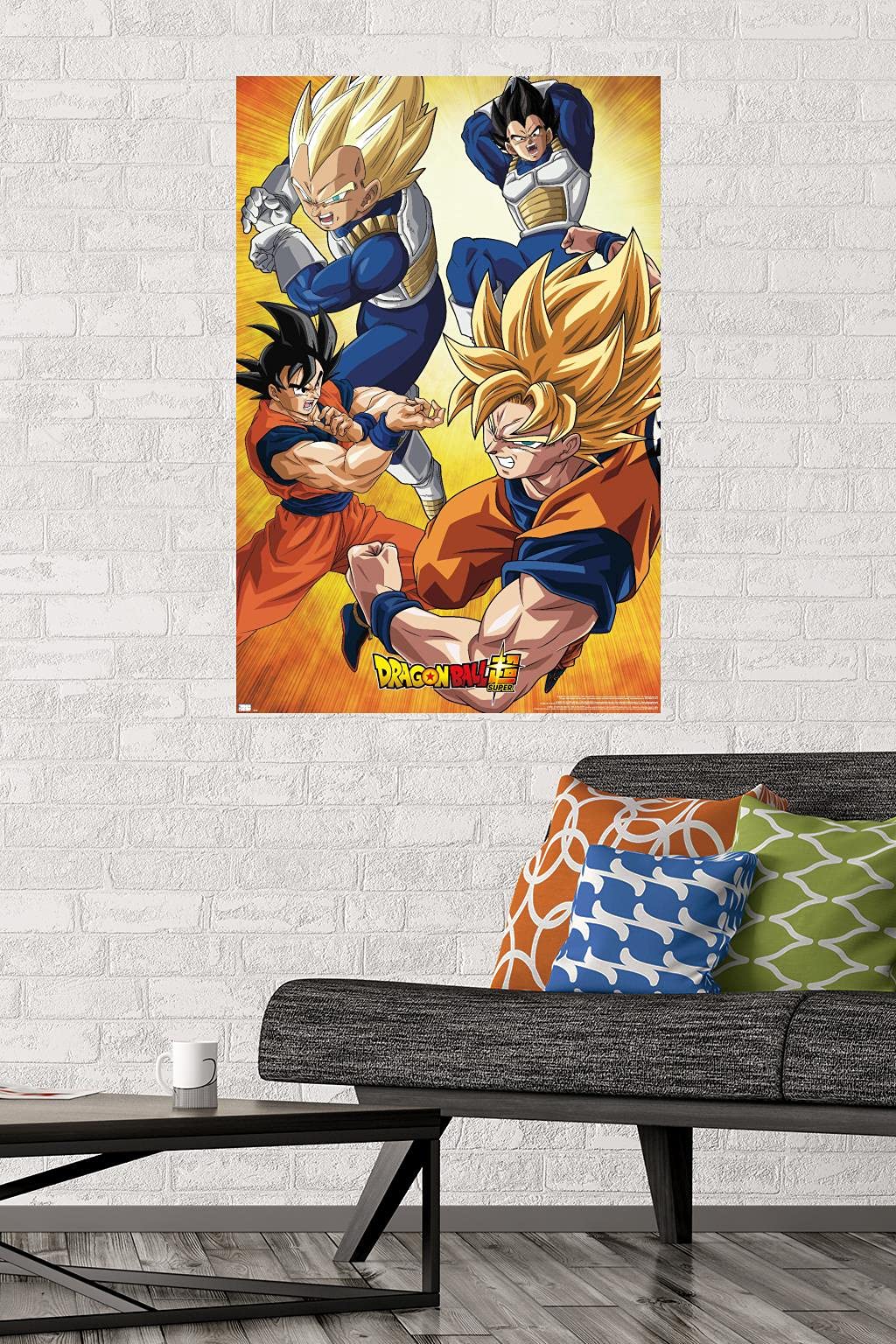 Trends International Dragon Ball Super - Orange Wall Poster, 22.375'' X 34'', Premium Unframed Version