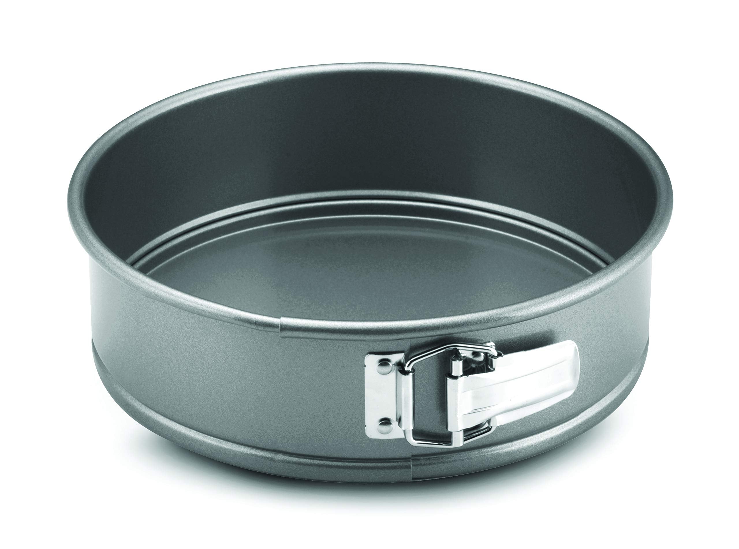 Anolon Advanced Nonstick Springform Baking Pan / Nonstick Springform Cake Pan / Nonstick Cheesecake Pan, Round - 9 Inch, Gray