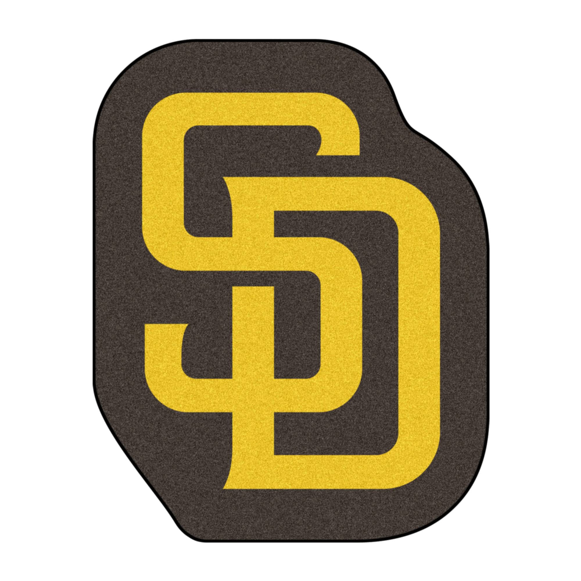 FANMATS MLB San Diego Padres Mascot Mat, Team Color, One Size
