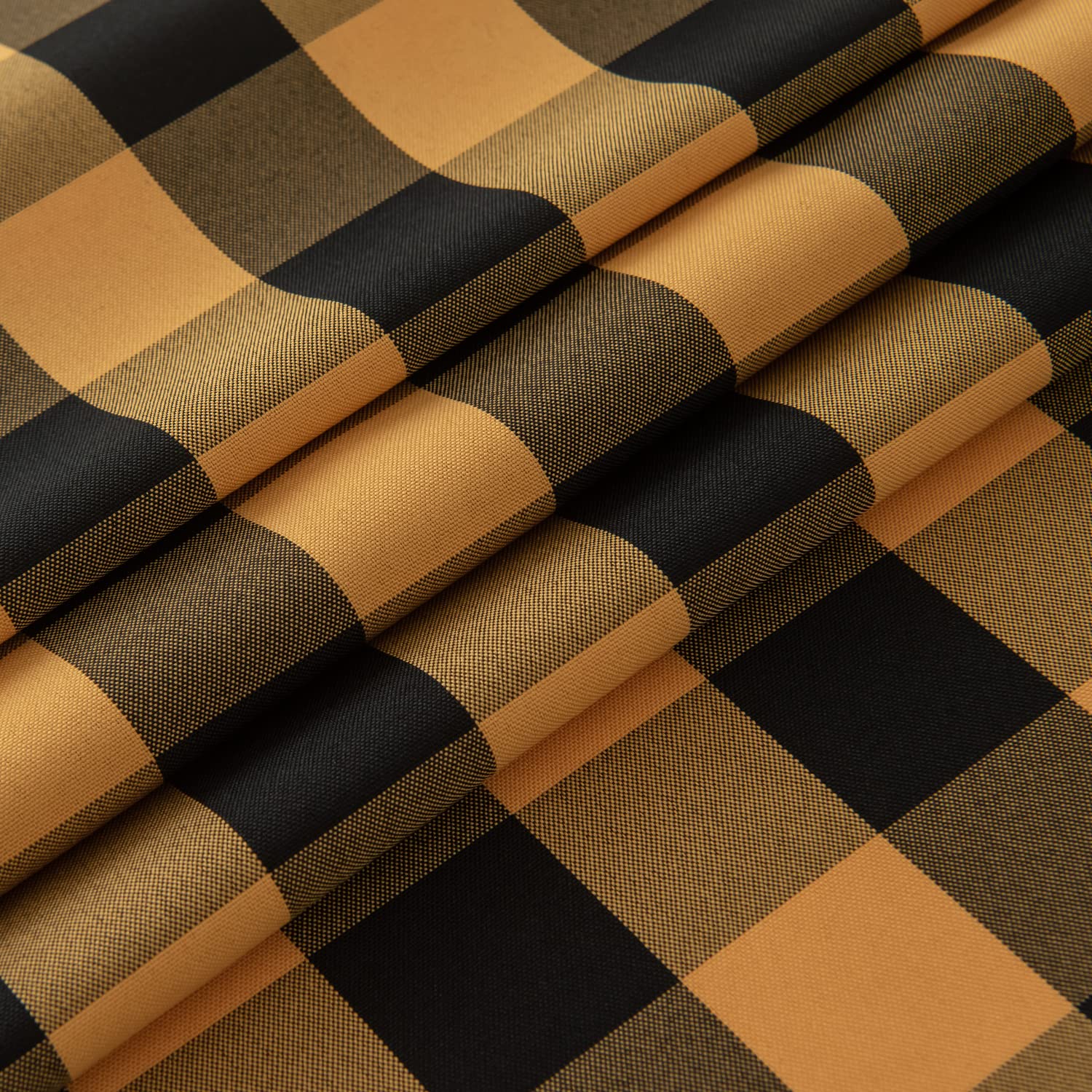 Maxmill Checkered Square Tablecloth Waterproof Spillproof Wrinkle Resistant Heavy Weight Soft Gingham Table Cloth For Halloween