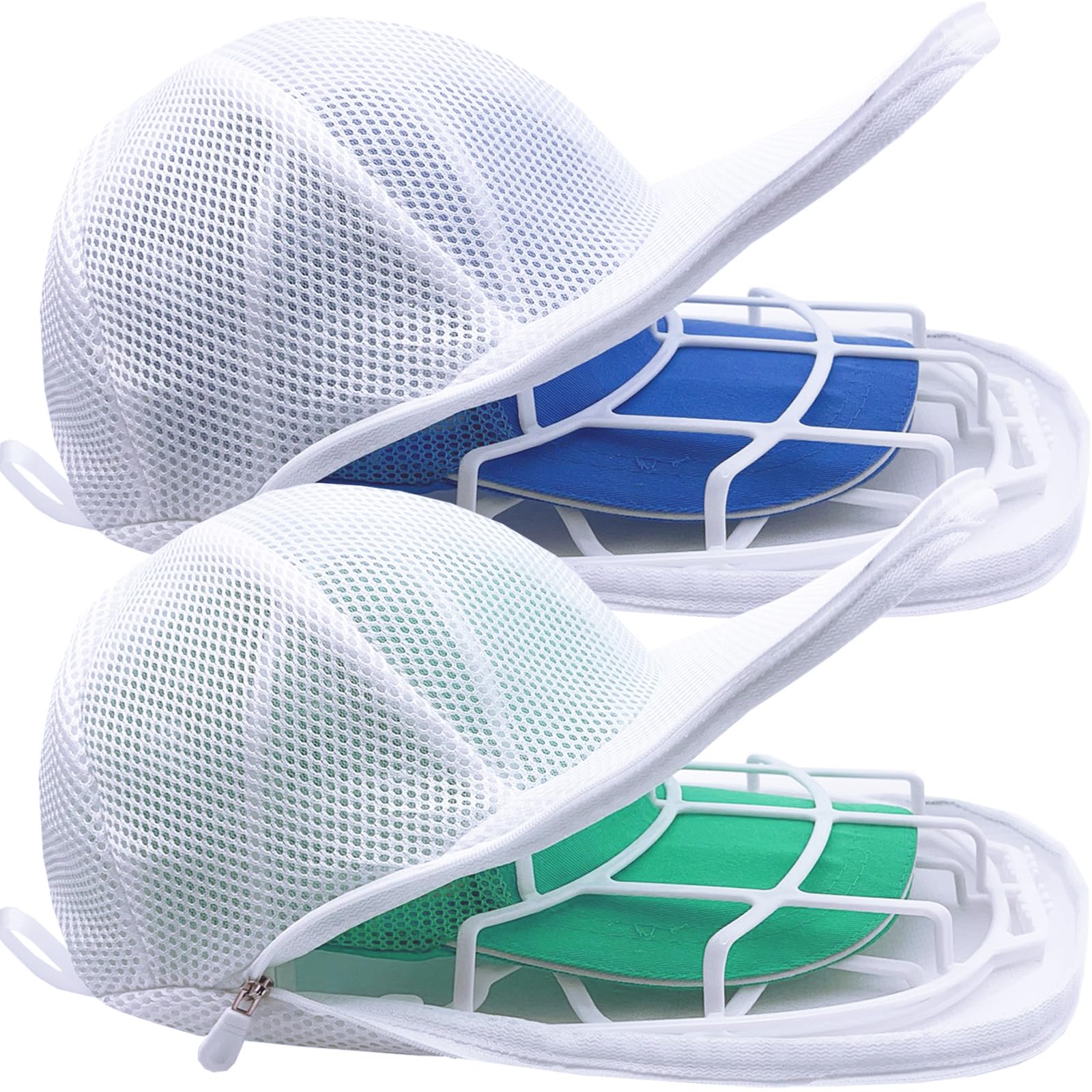 Mchkj Hat Washer For Washing Machine, Cap Washer With Mesh Bags, Hat Washer For Baseball Caps, Hat Cleaner/Cleaning Protector Ca