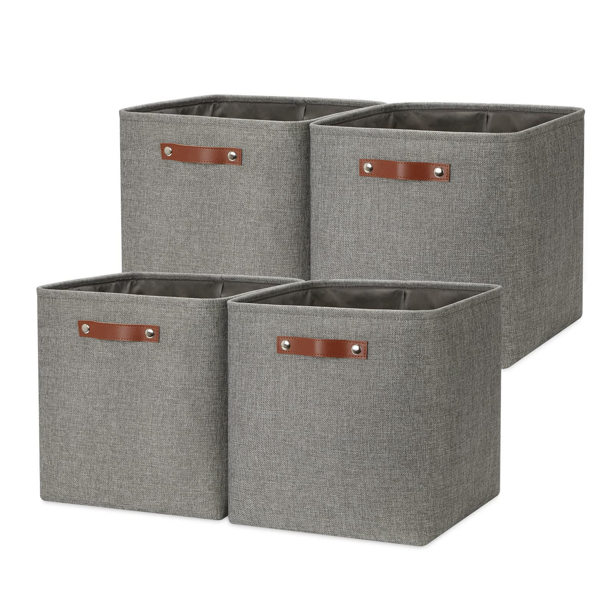 Dullemelo Cube Storage Boxes,13 Inch Fabric Baskets Closet Storage Bins For Home Organization And Storage,Stackale Gift Baskets