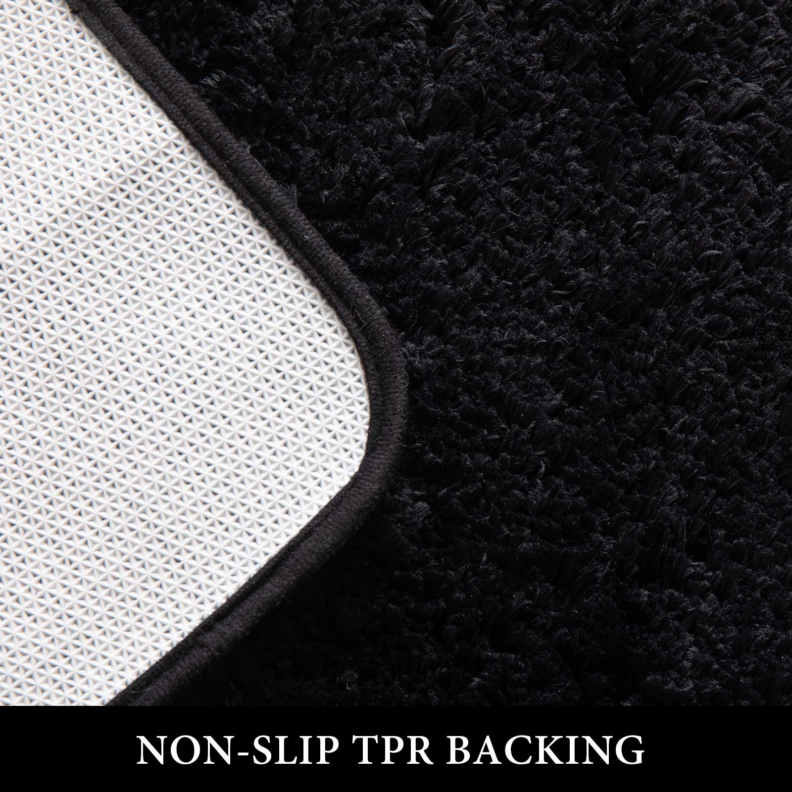 Miulee Grey Bathroom Runner Rug 24X60 Inches, Long Bath Mat For Bathroom Floor Bathtub Showers, Machine Washable Absorbent Micro