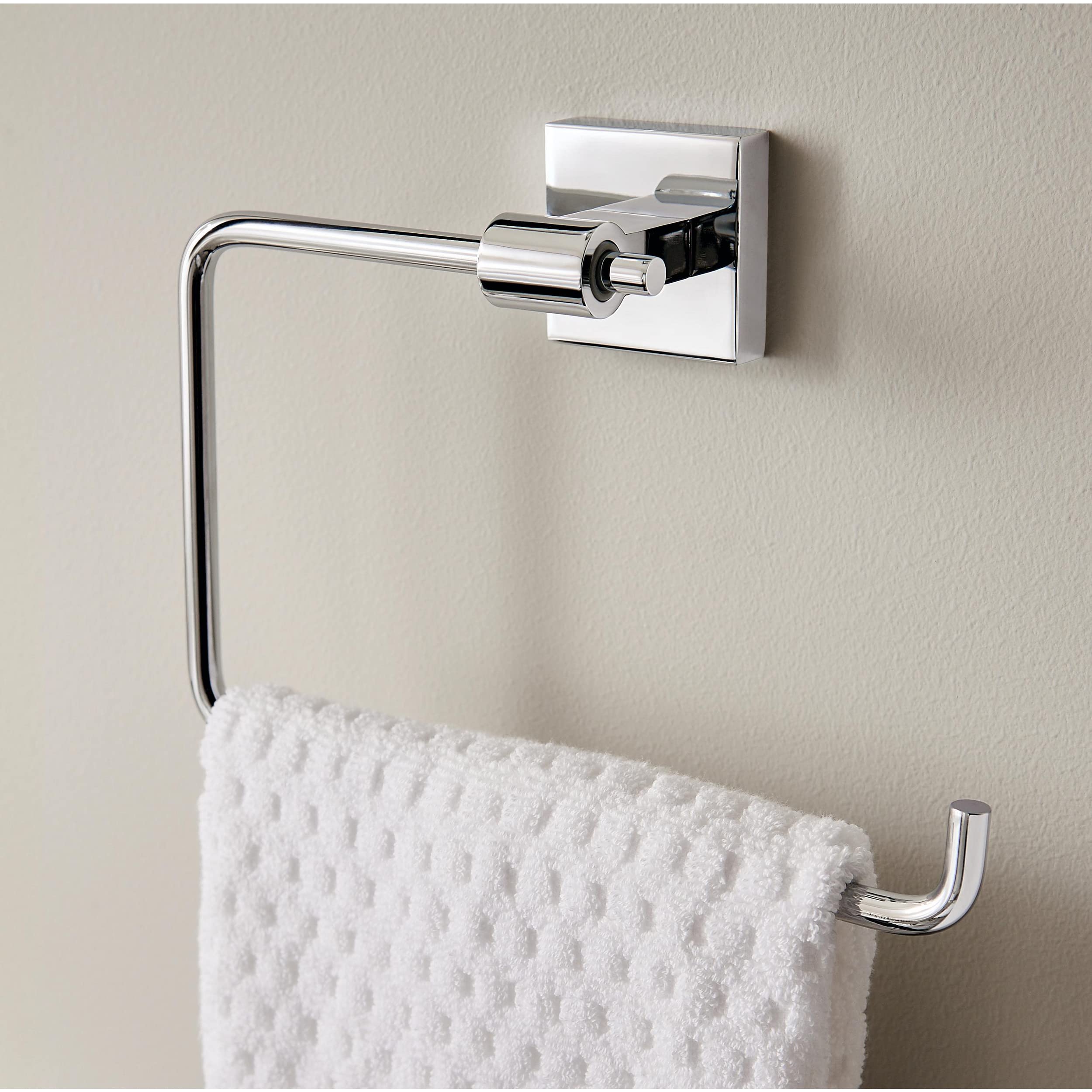 Franklin Brass MAX46-PC Maxted Towel Ring in Chrome 7.87 x 2.15 x 5.8 Inches