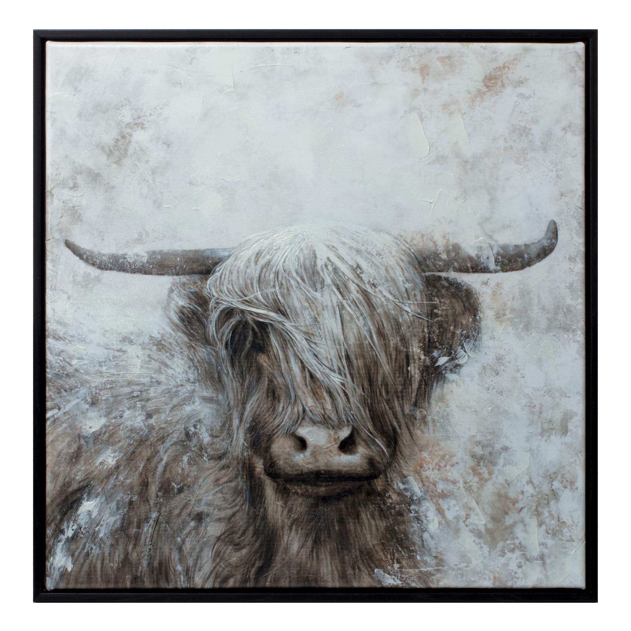 Framed Animal Print Canvas