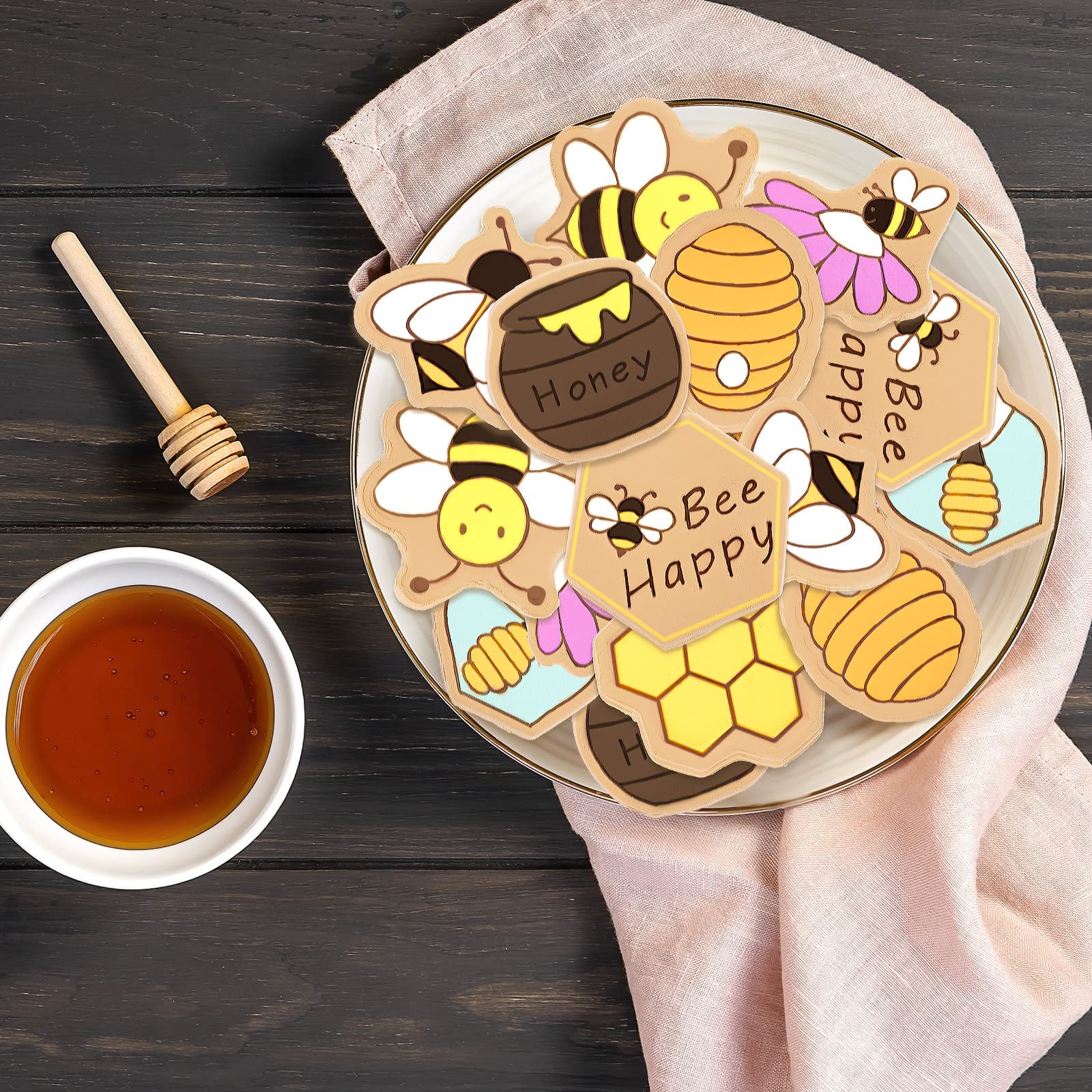8 Pcs Insect Cookie Cutters With Plunger Stamps Set 3D Butterfly Bee Shape Biscuit Cutter Funny Cartoon Cookie Stamps Embossed C