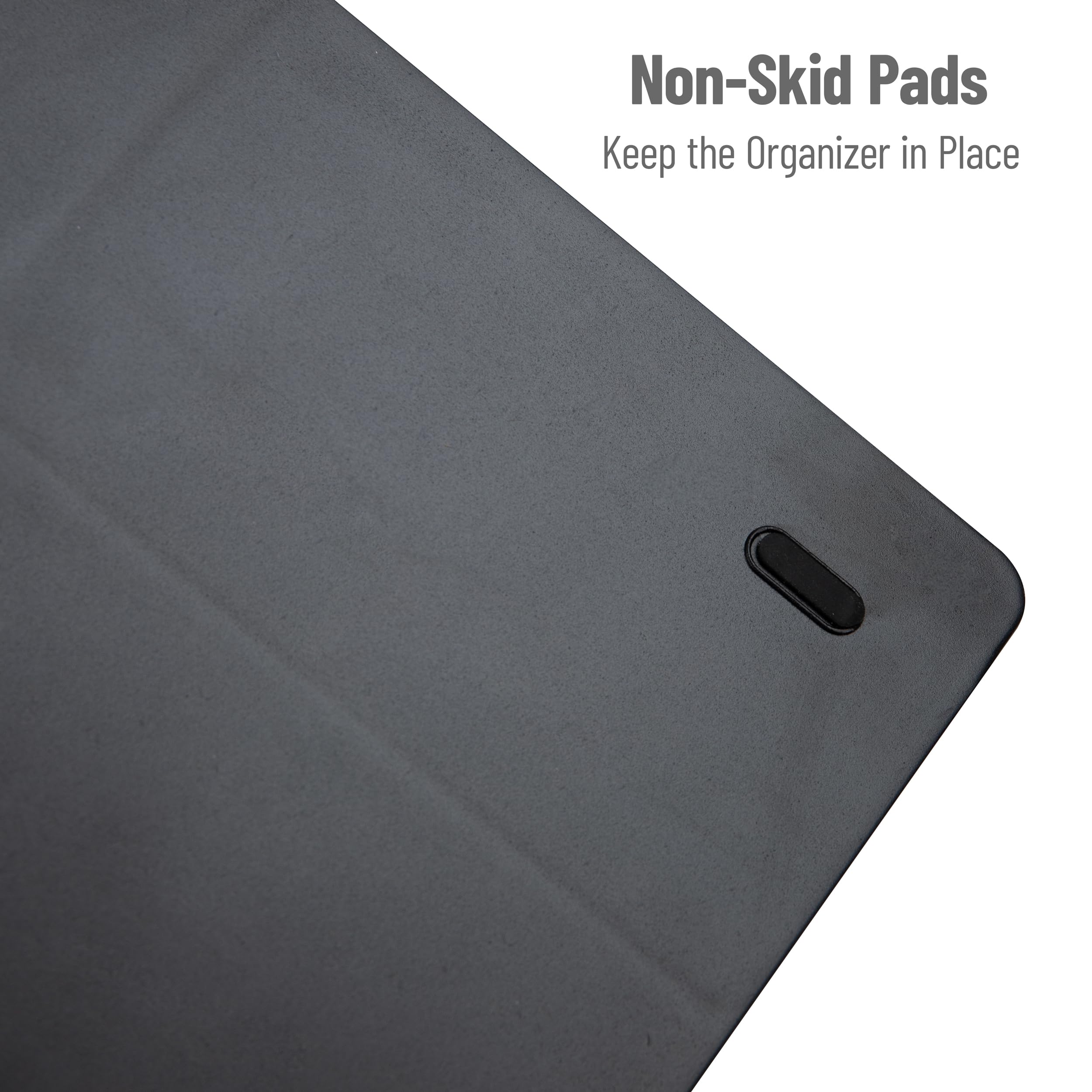 Mind Reader Cup And Condiment Station, Countertop Organizer Coffee Bar, Kitchen, Stirrers, 17.875'' L X 9.5'' W X 6.625'' H, 11