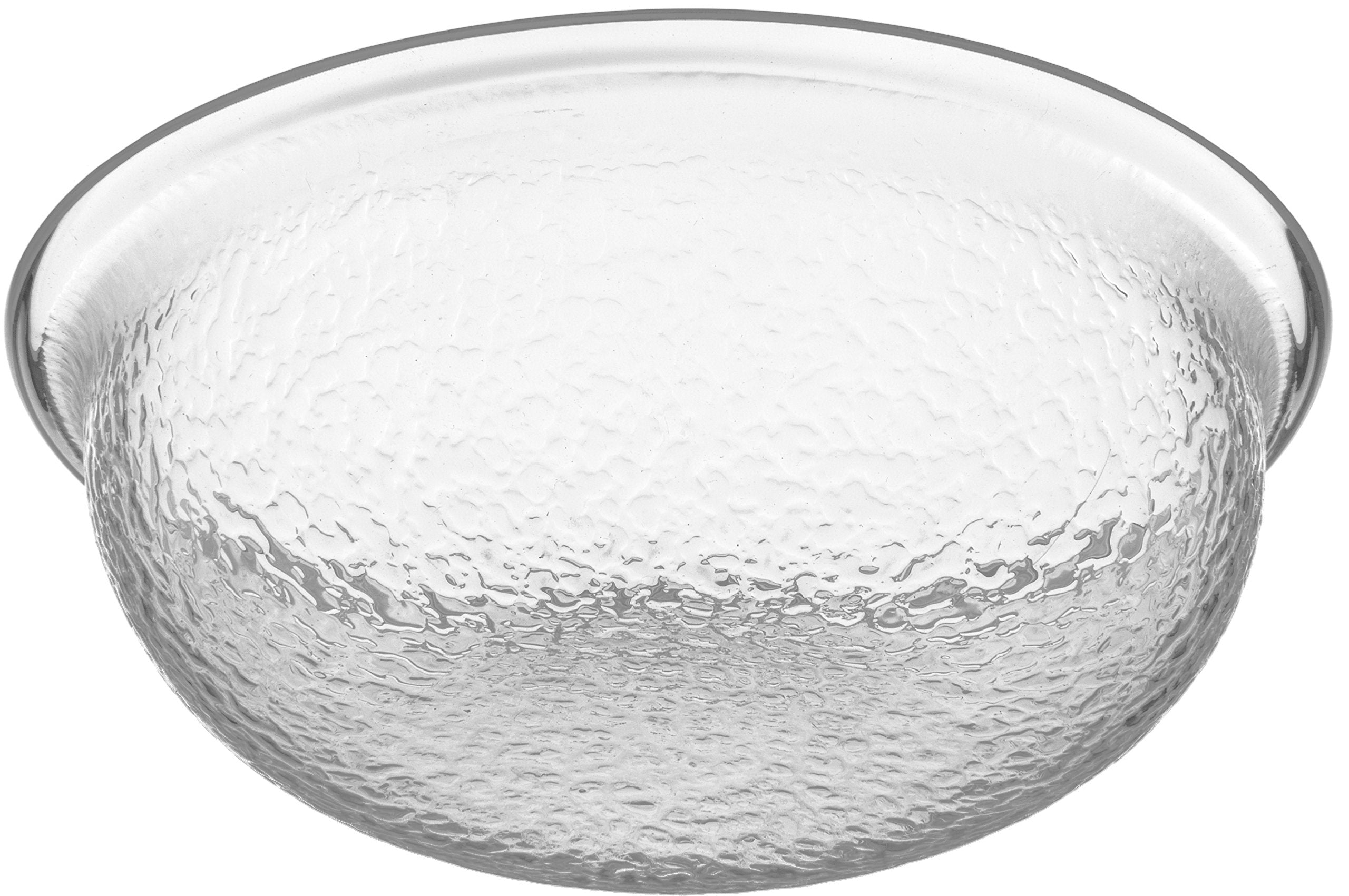 Carlisle Foodservice Products Cfs Sb6807 Bpa-Free Round Pebbled Fruit Serving Bowl, 1.4 Quart, Clear