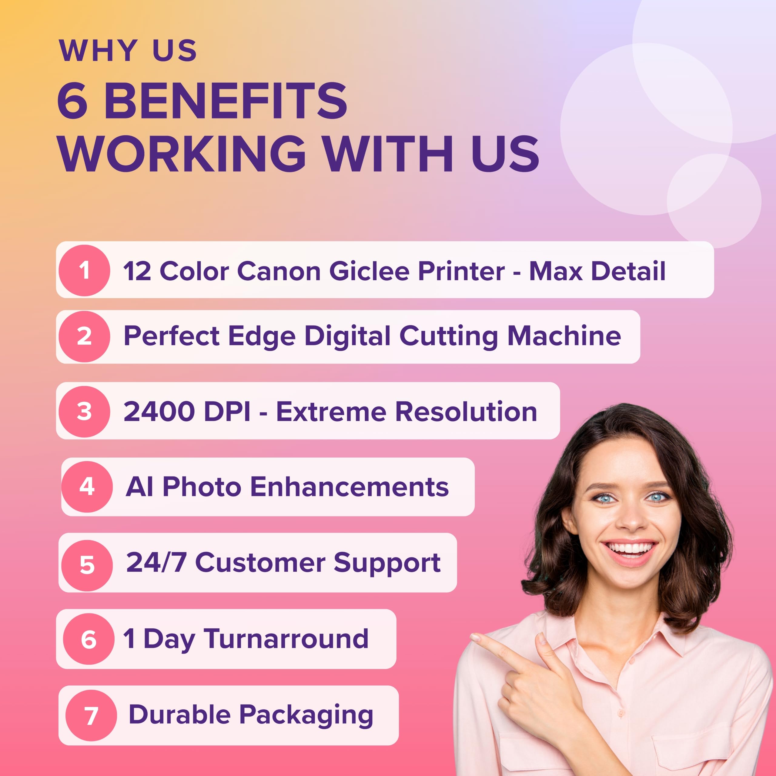 Intellimade Custom High-Resolution Poster Prints,Upload Your Image Photo,Personalized Photo To Poster Printing,Uv Printed,Odorle